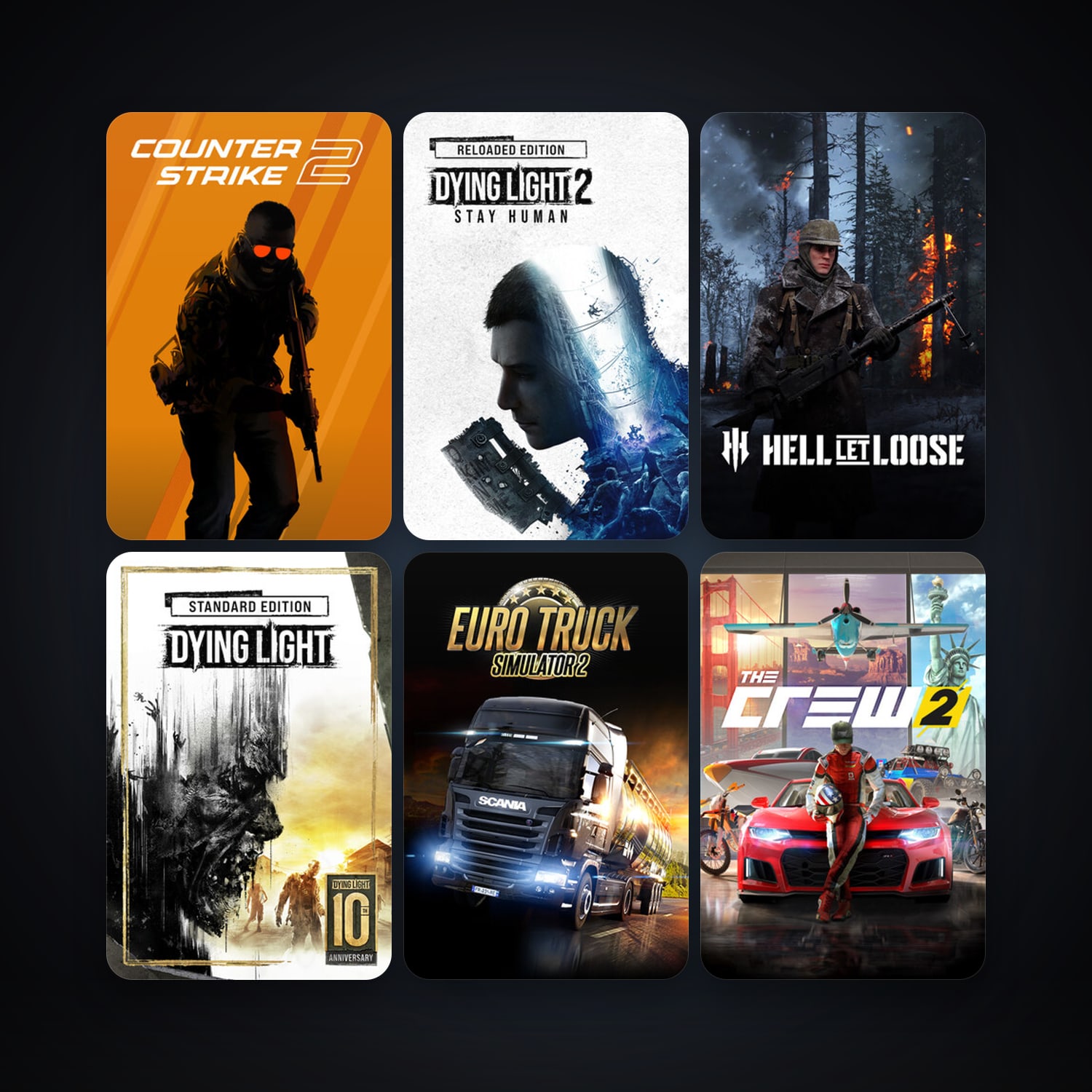 CS2 Prime + Borderlands 2, 20 games, clean — HabibiAccounts