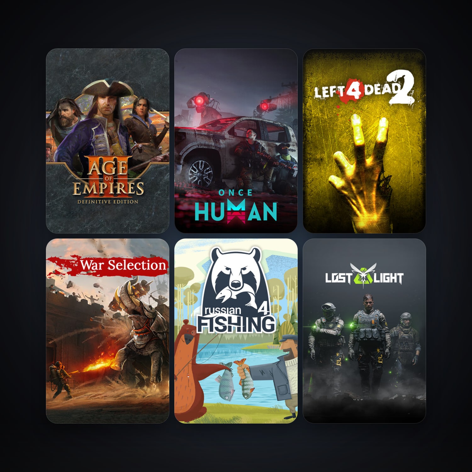 Left 4 Dead 2 + DCS World Steam Edition, 16 games, clean — HabibiAccounts