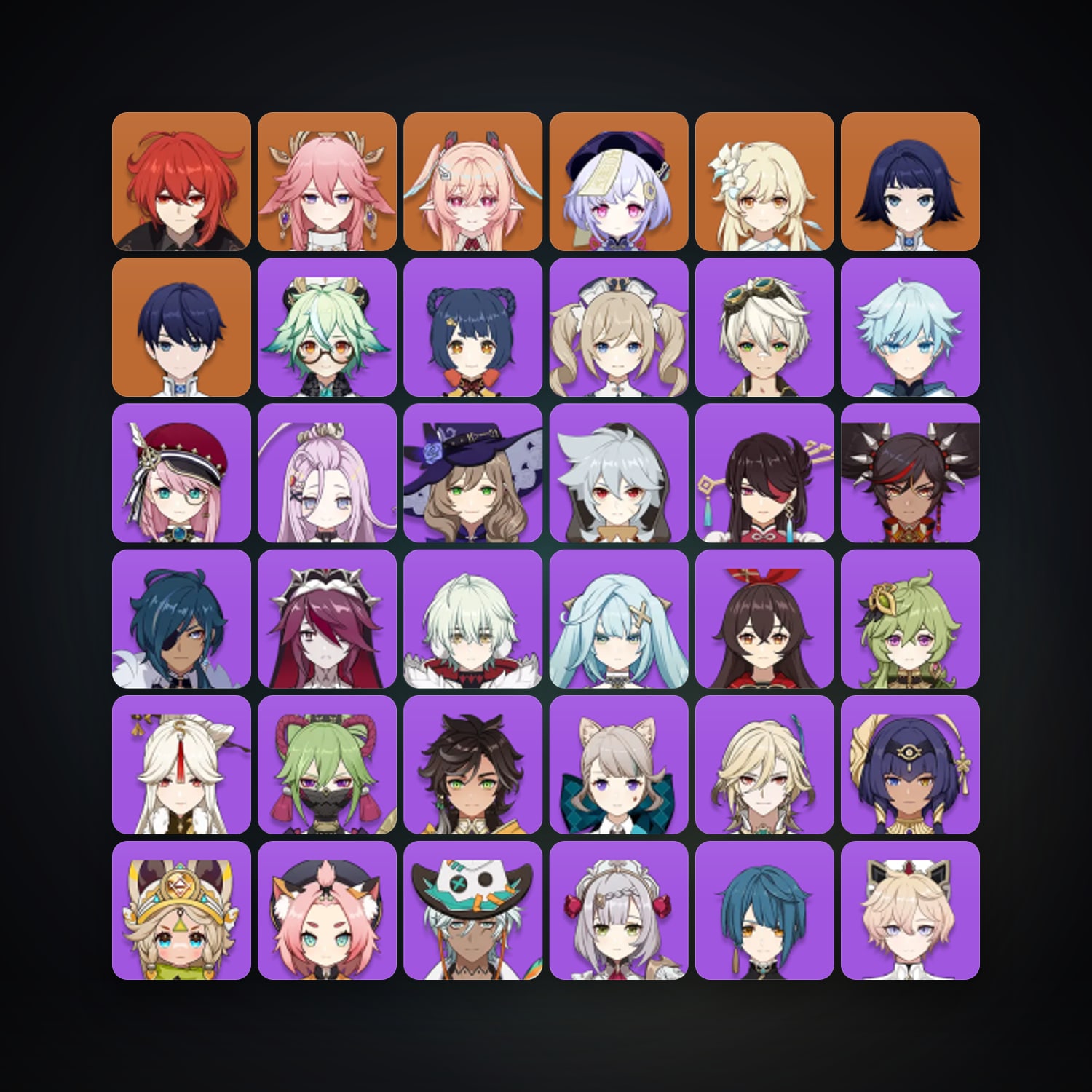Genshin Impact | AR 56 | 38 Chars | 4× 5★ — Genshin / miHoYo Account — HabibiAccounts