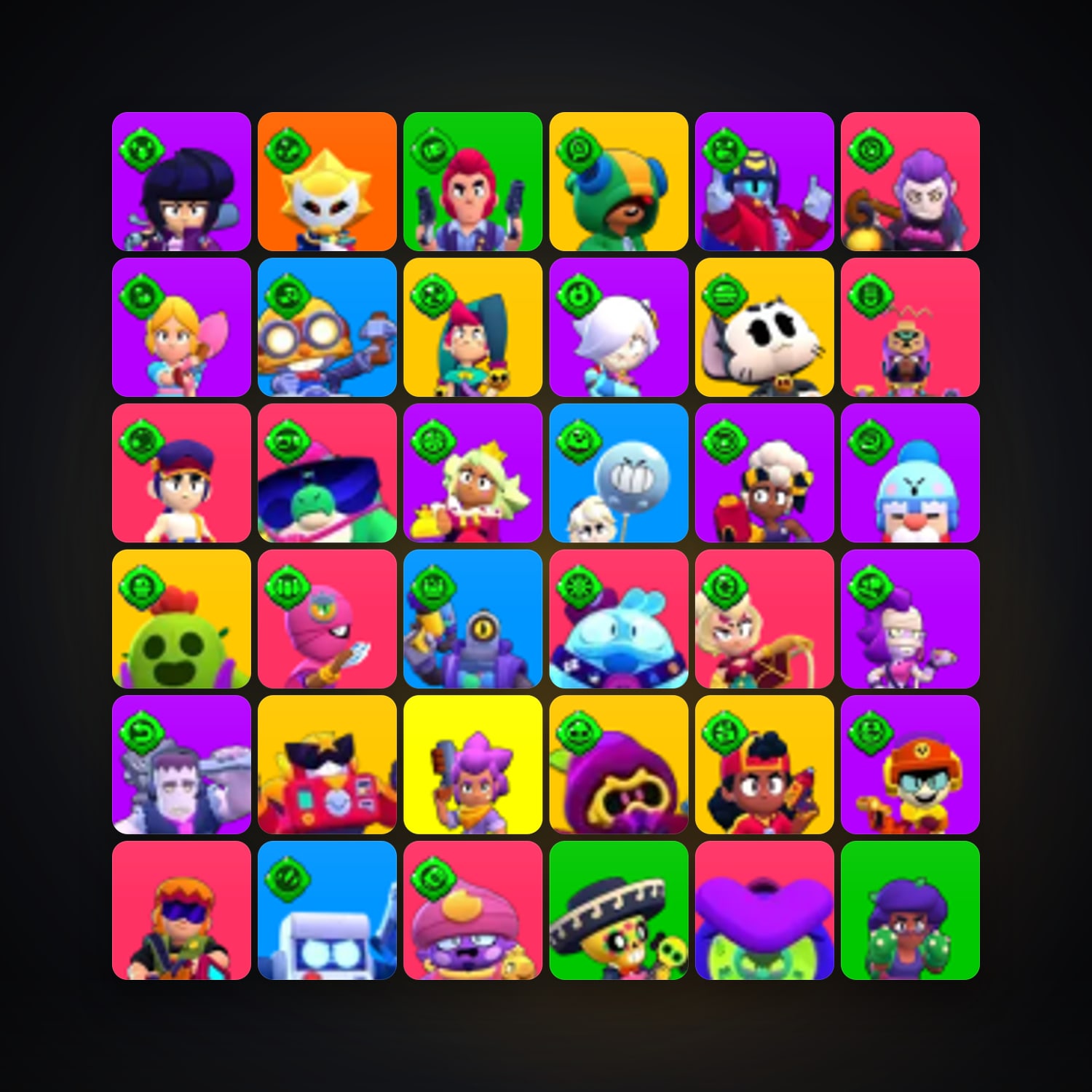106 Brawlers | 44.6K Trophies — Supercell Account — HabibiAccounts