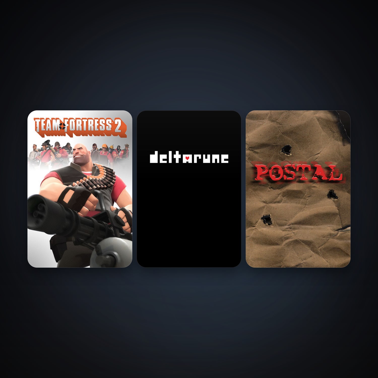 Team Fortress 2 + POSTAL, 4 games, clean — HabibiAccounts