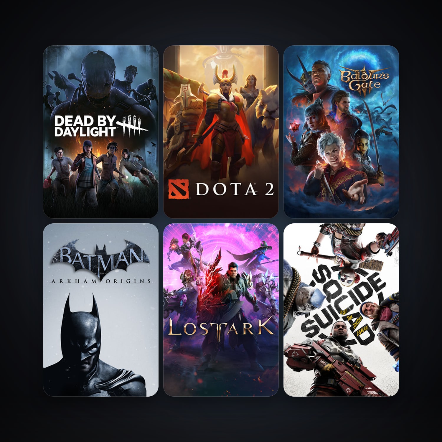 Dota 2 + Batman: Arkham City - Game of the Year Edition, 40 games, clean — HabibiAccounts
