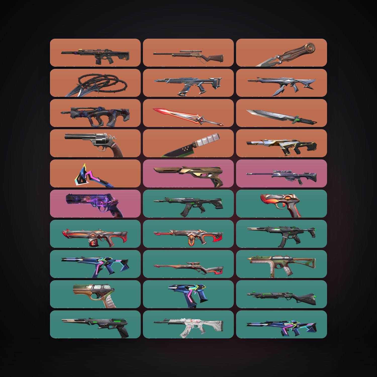 EU Bronze 1 locker — 6 knives, 67 skins, lvl 72 — HabibiAccounts