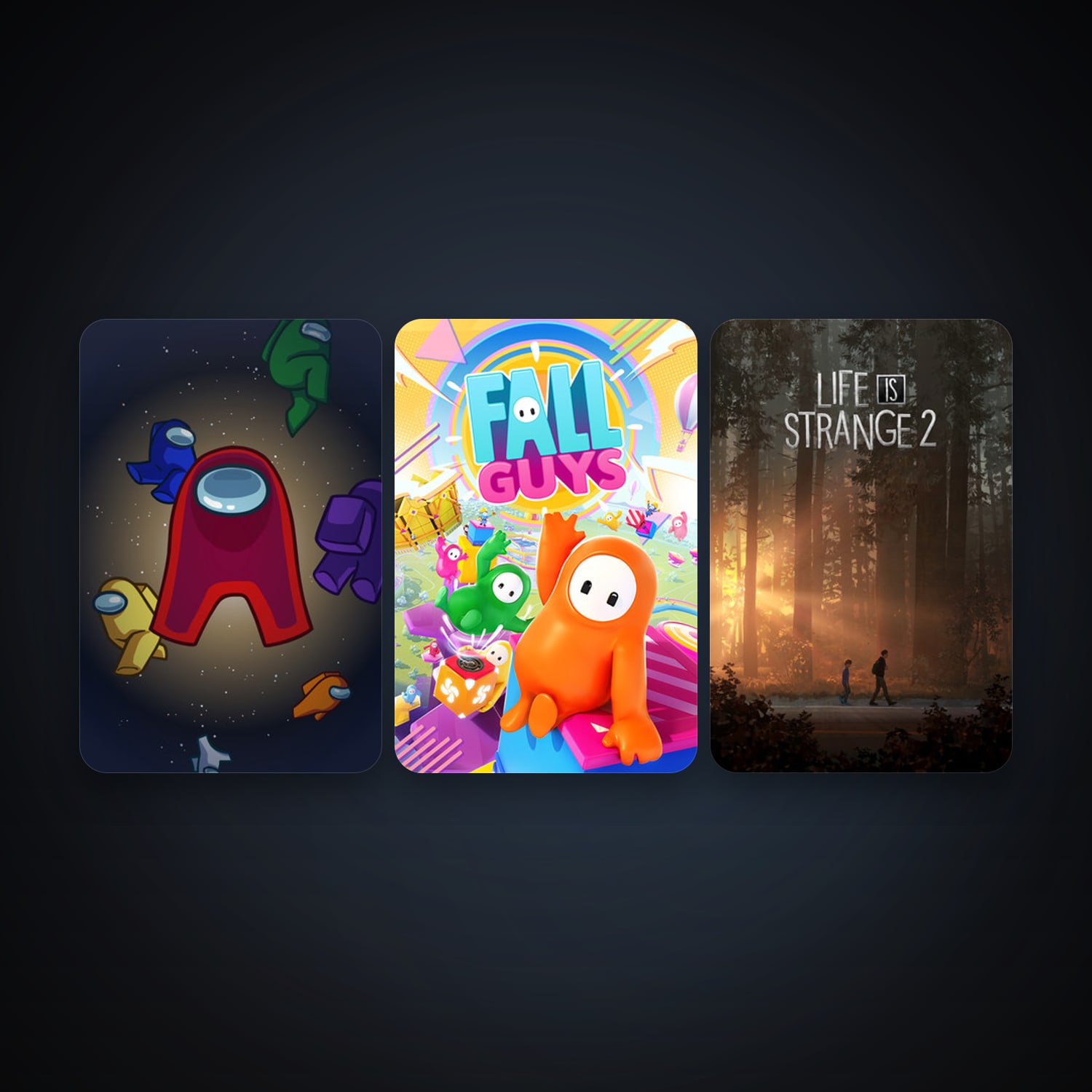 Life is Strange 2 + Among Us, 8 games, clean — HabibiAccounts