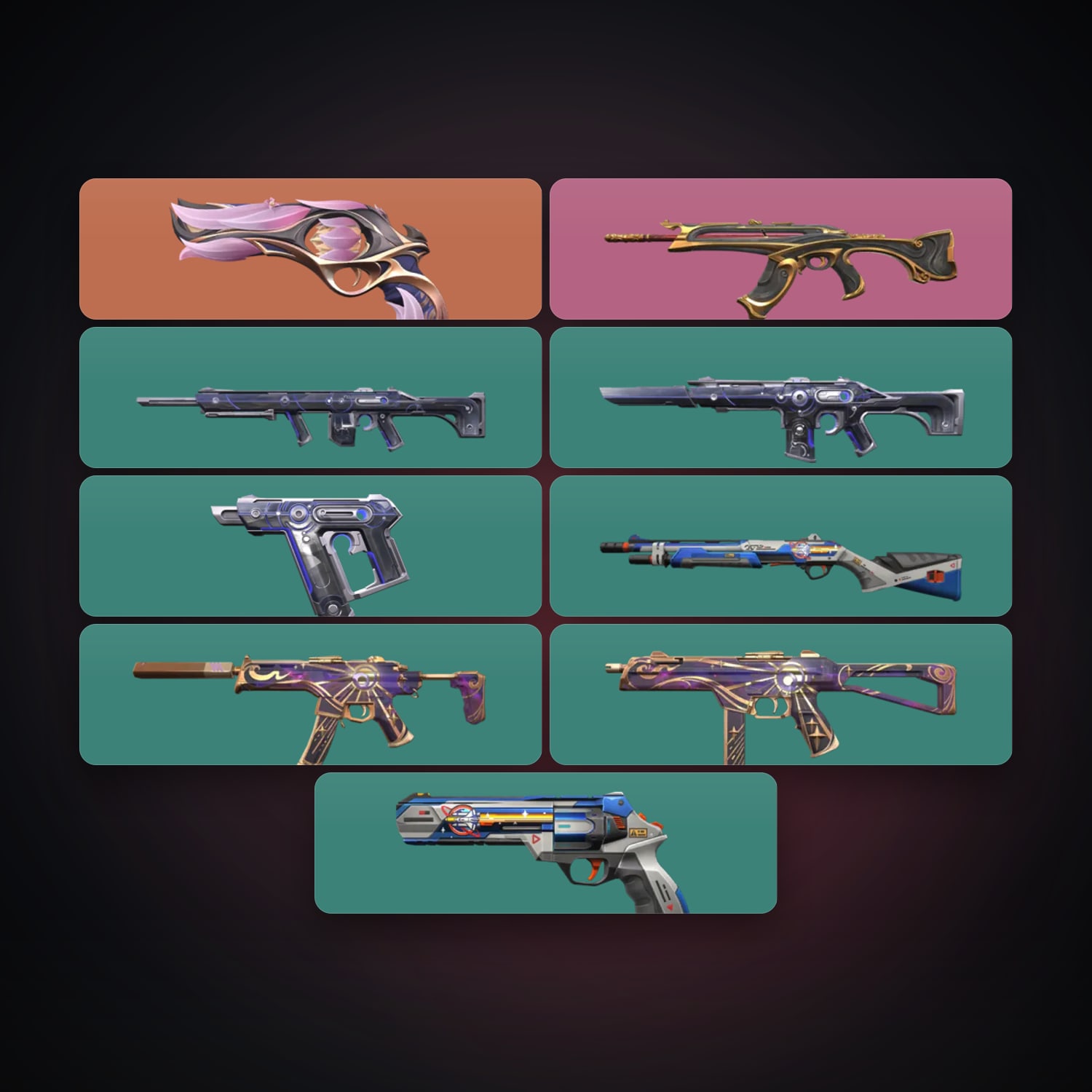 KR Plat 2 locker — 9 skins, lvl 26 — HabibiAccounts
