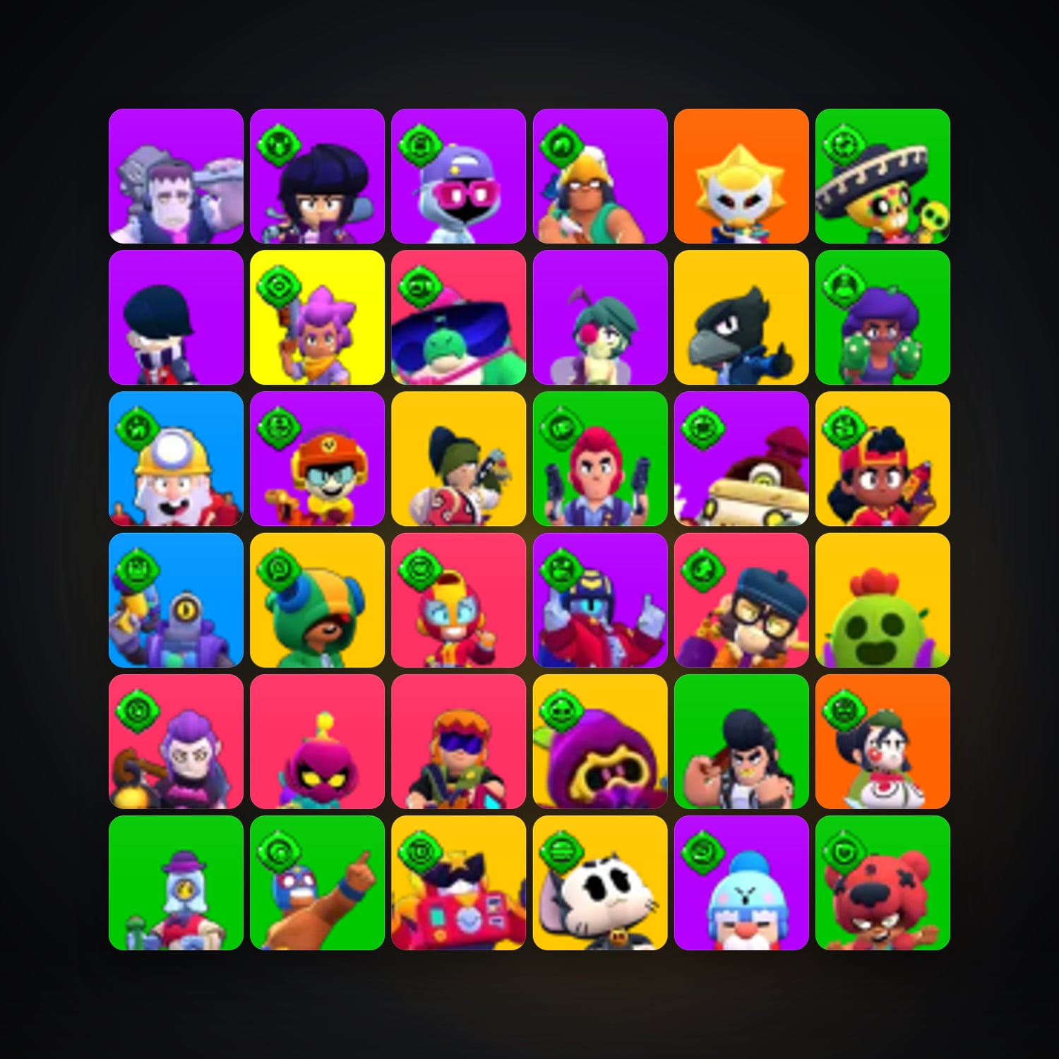 104 Brawlers | 69.7K Trophies — Supercell Account · 263300392 — HabibiAccounts