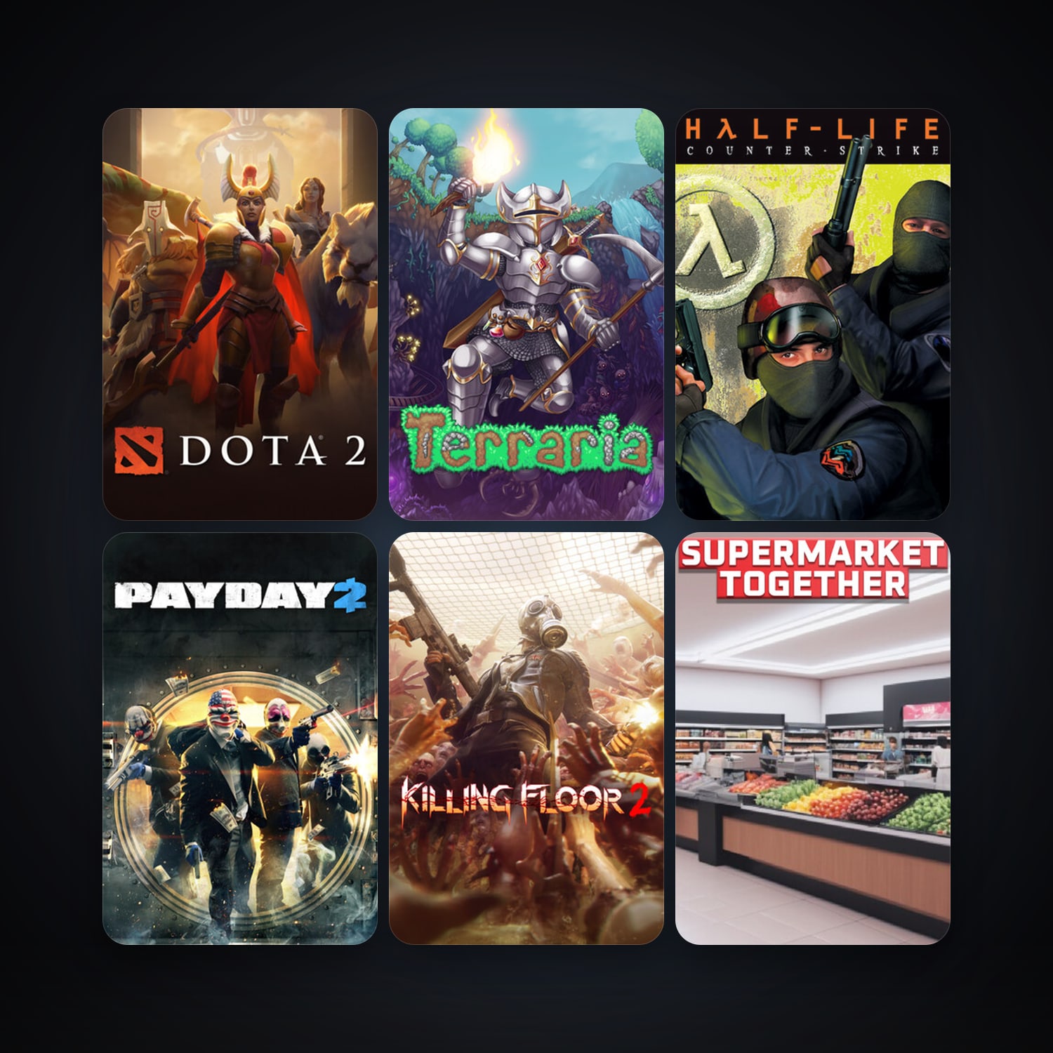 Counter-Strike + Left 4 Dead 2, 29 games, clean — HabibiAccounts