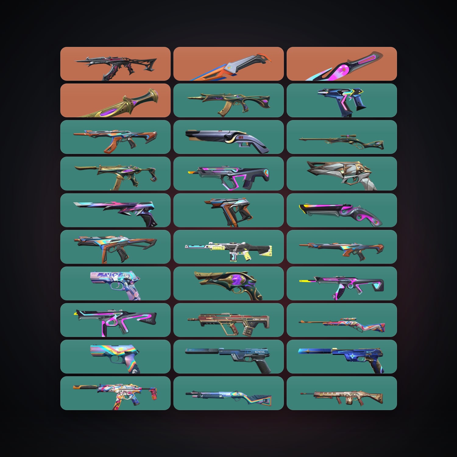 EU Gold 3 locker — 3 knives, 52 skins, lvl 312 — HabibiAccounts