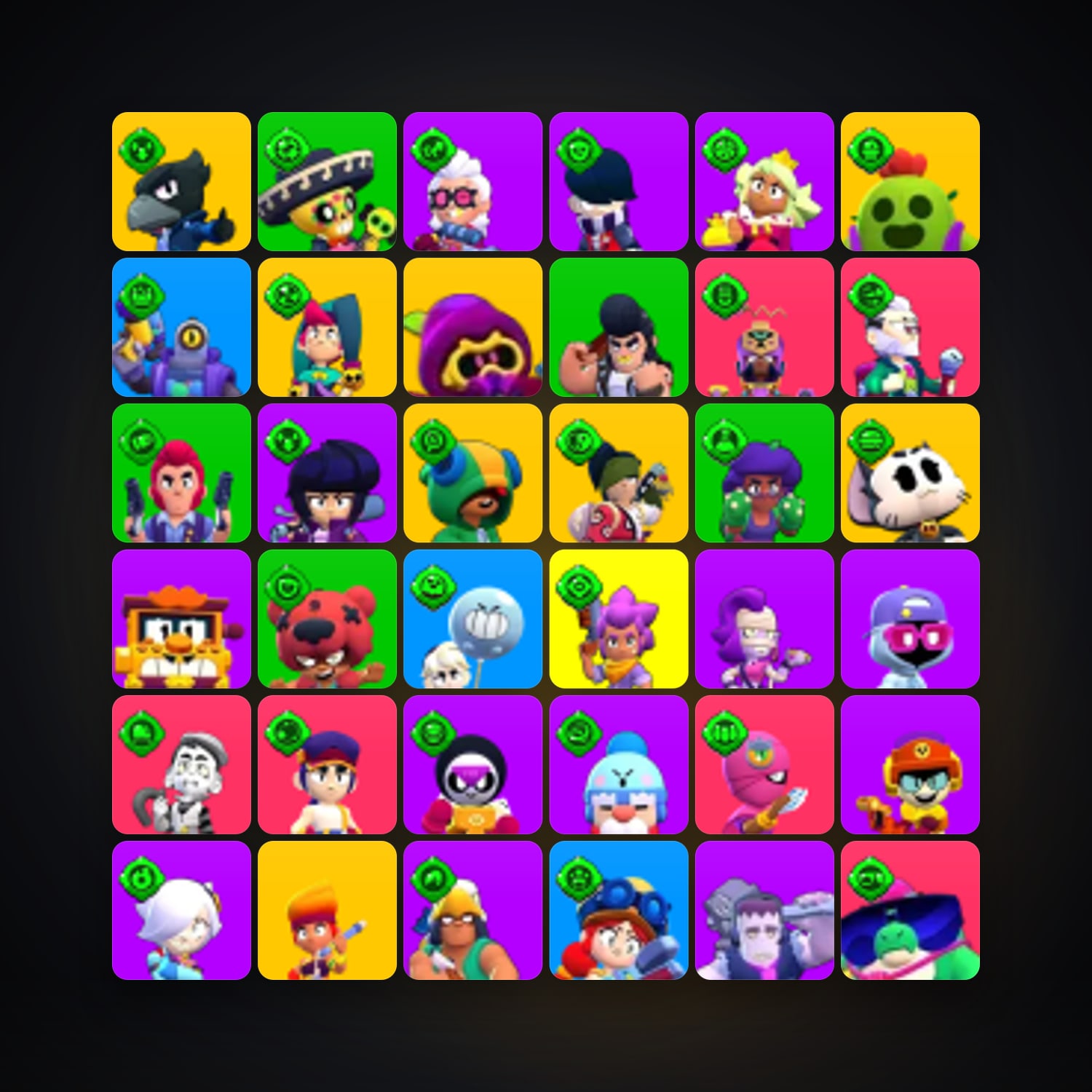 105 Brawlers | 43.3K Trophies — Supercell Account — HabibiAccounts
