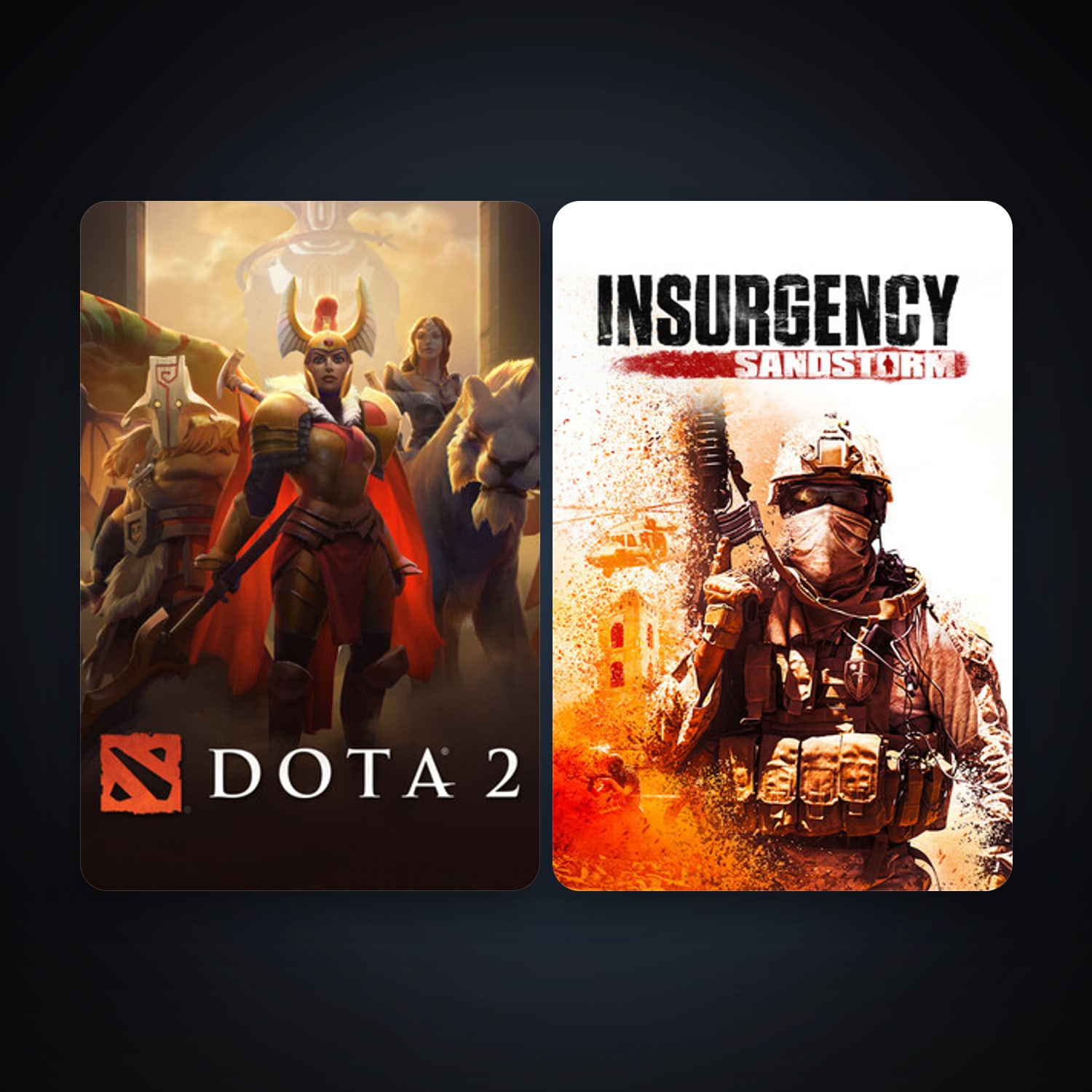 Dota 2 + Free CS2 (No Prime), 4 games, clean — HabibiAccounts