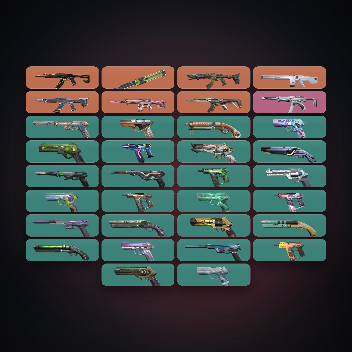 EU Silver 3 locker — 1 knives, 34 skins, lvl 382 — HabibiAccounts