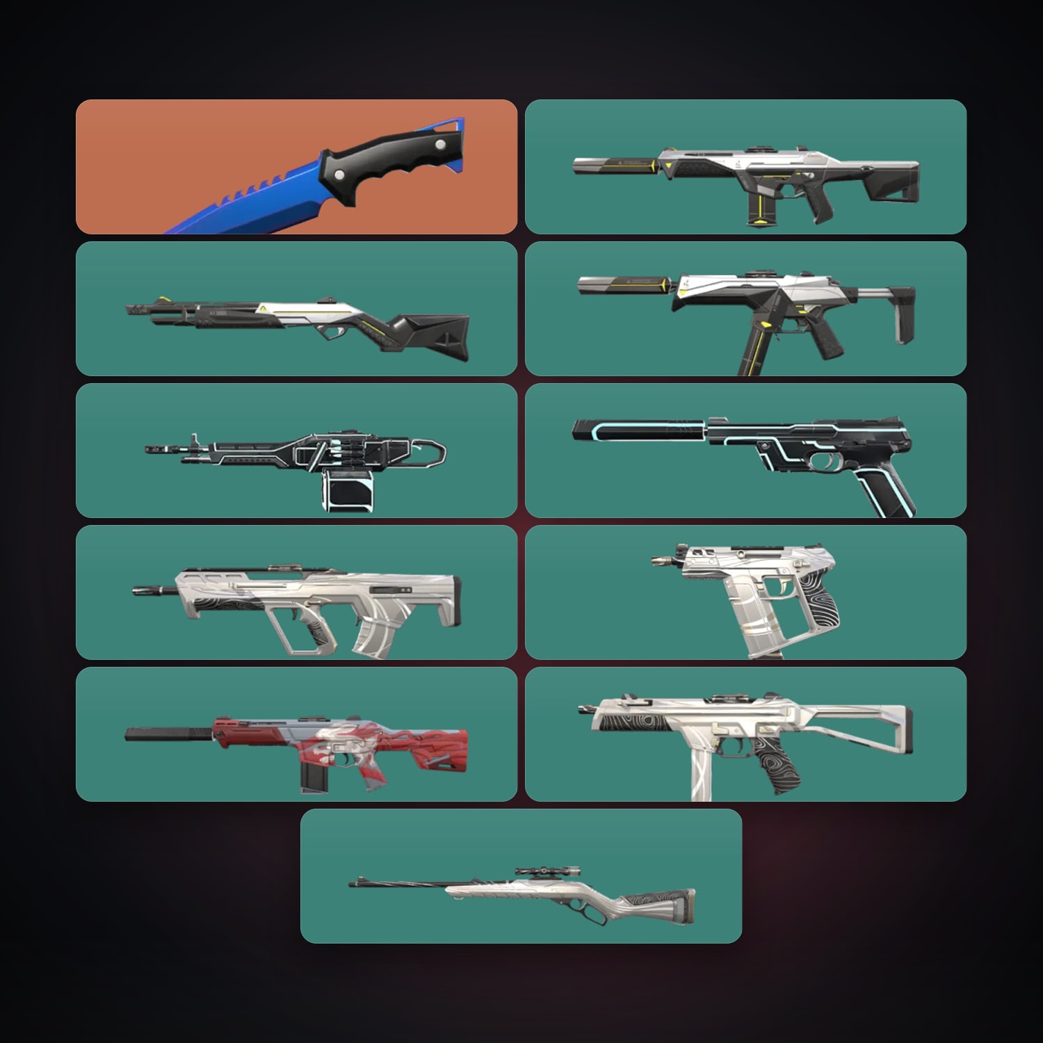 NA Silver 3 locker — 1 knives, 11 skins, lvl 4 — HabibiAccounts