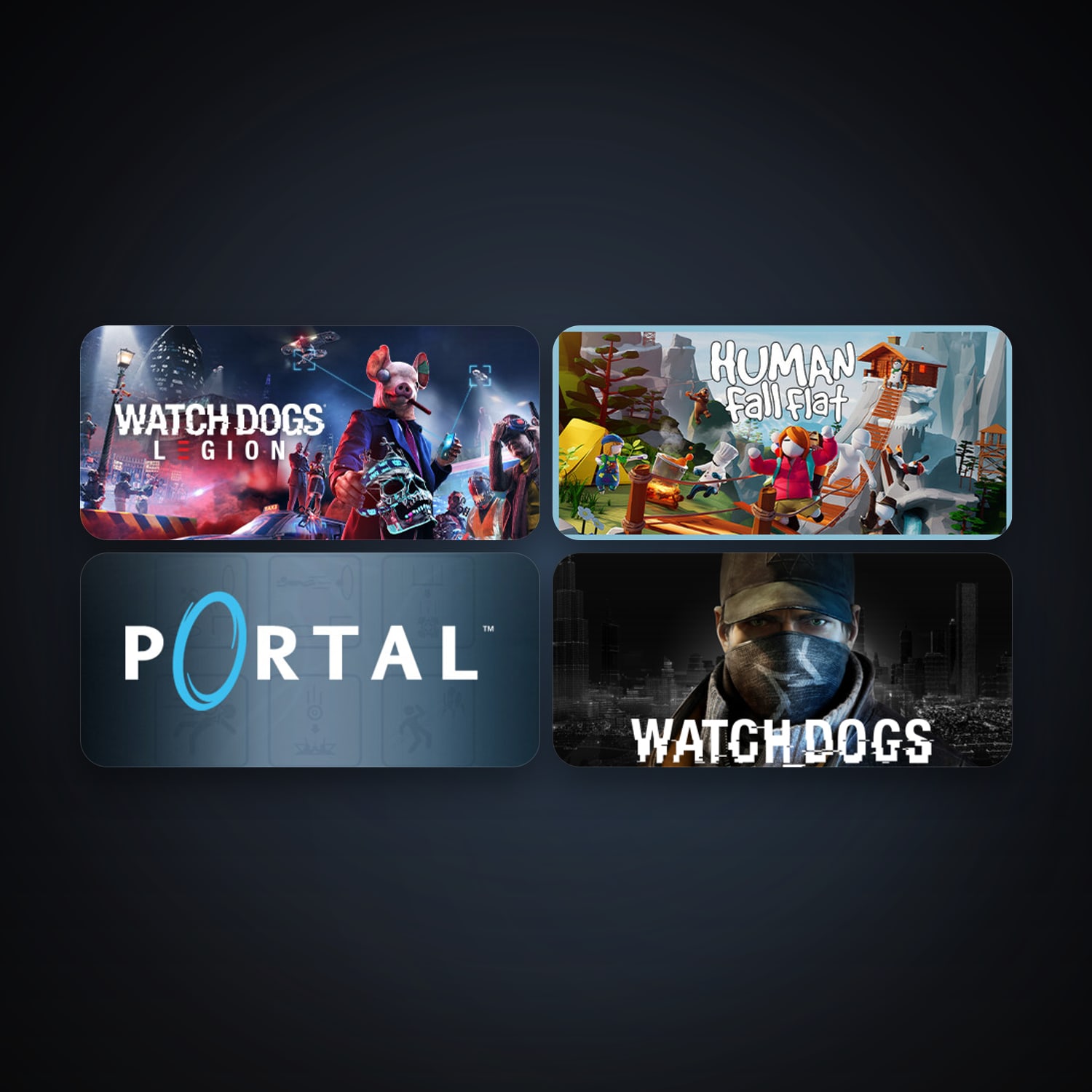 Portal + Portal 2, 7 games, clean — HabibiAccounts