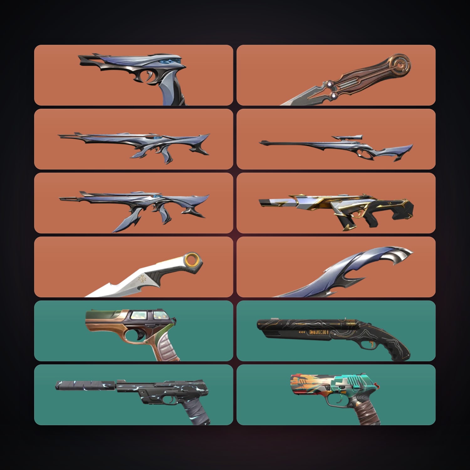 BR Silver 3 locker — 3 knives, 12 skins, lvl 108 — HabibiAccounts