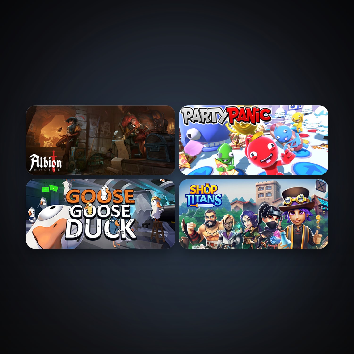 ARK: The Survival Of The Fittest + Party Panic, 10 games, clean — HabibiAccounts