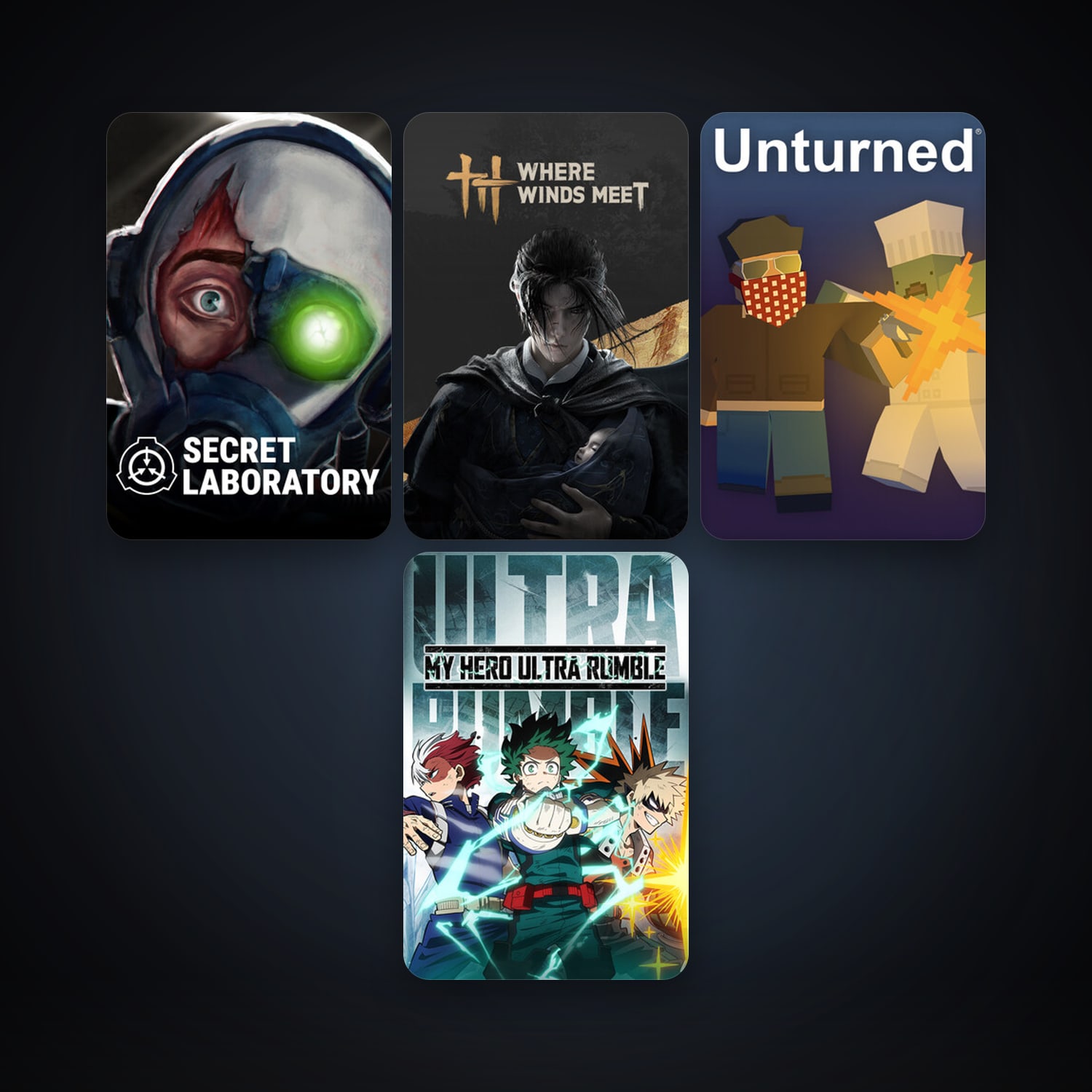 Unturned + Drawful 2, 10 games, clean — HabibiAccounts