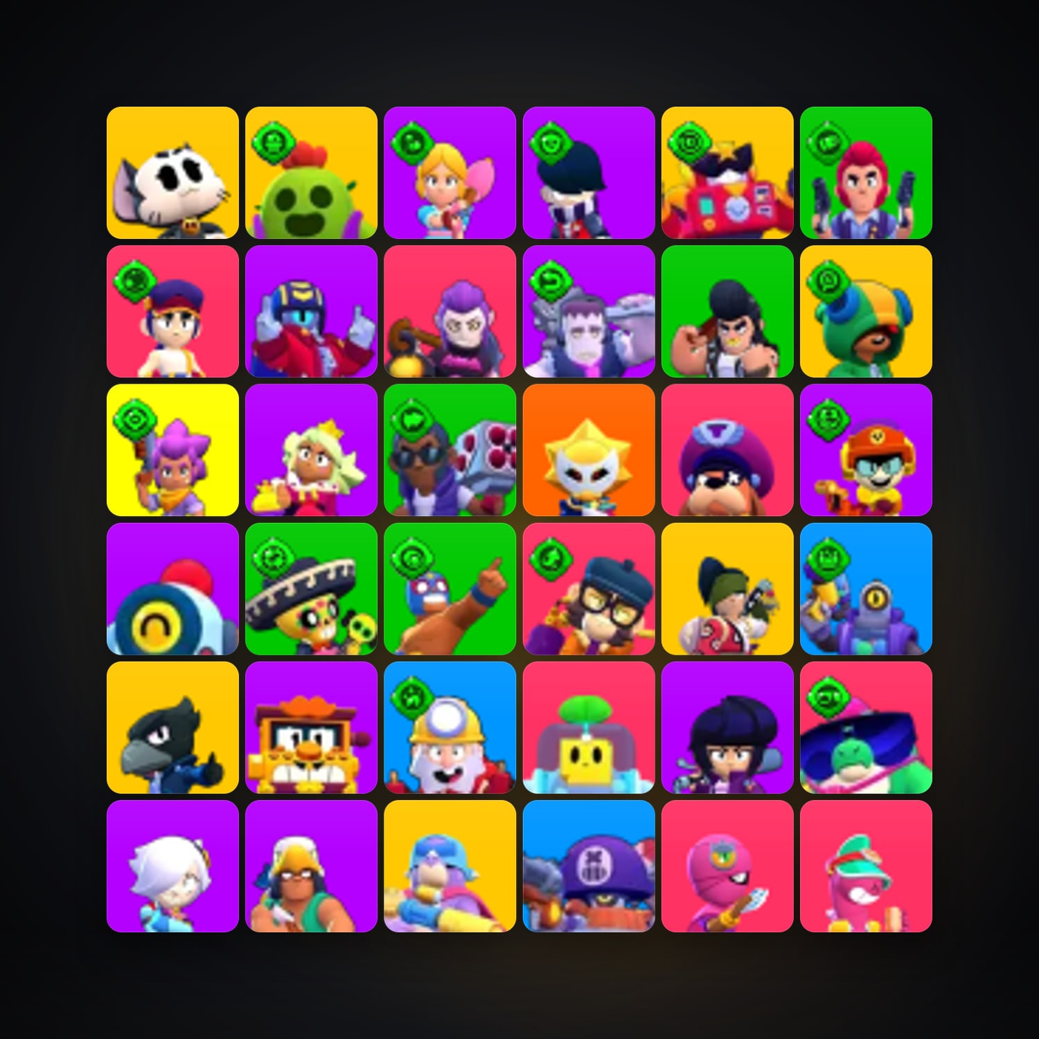 107 Brawlers | 33.6K Trophies | TH 10 — Supercell Account — HabibiAccounts