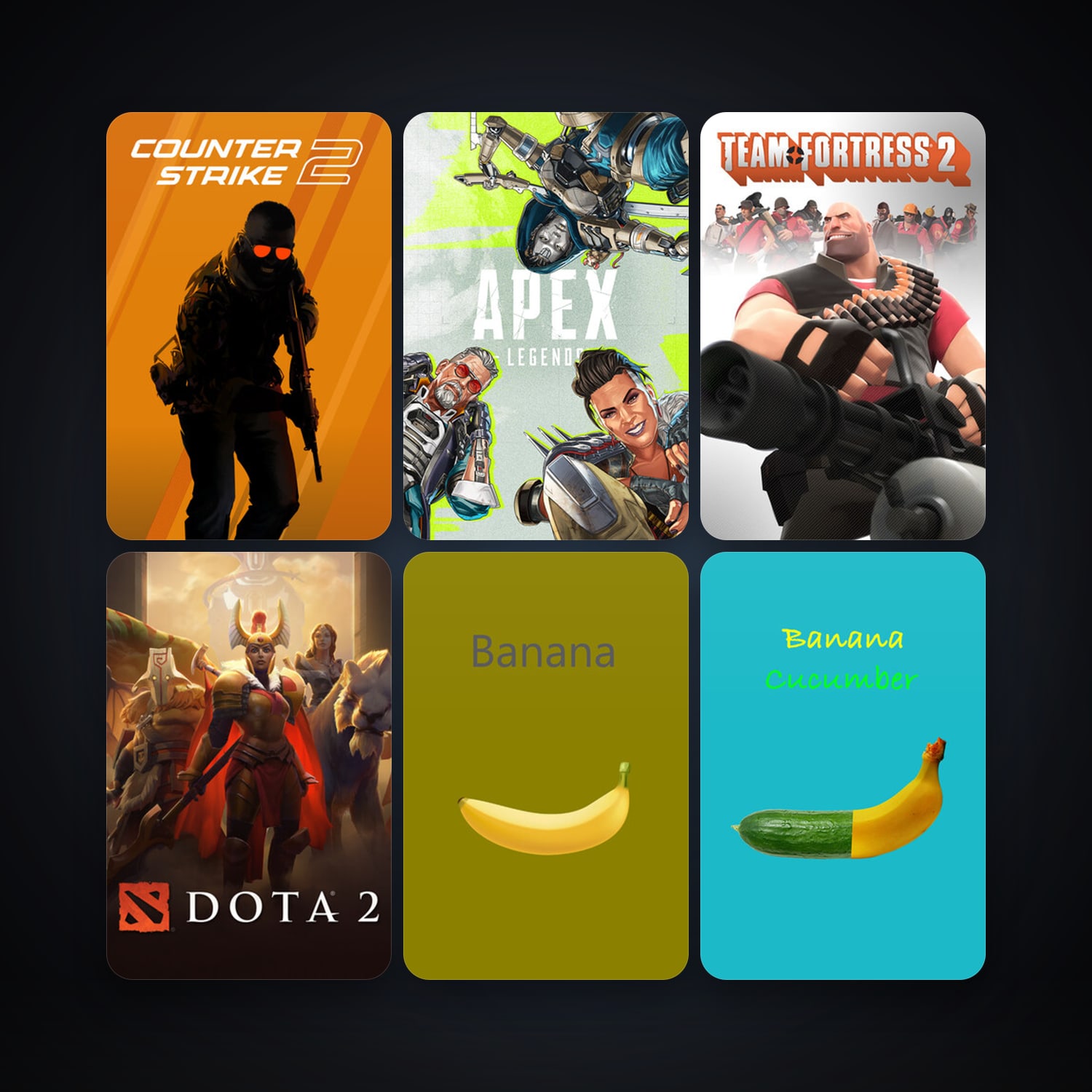 Team Fortress 2 + Dota 2, 22 games, clean — HabibiAccounts