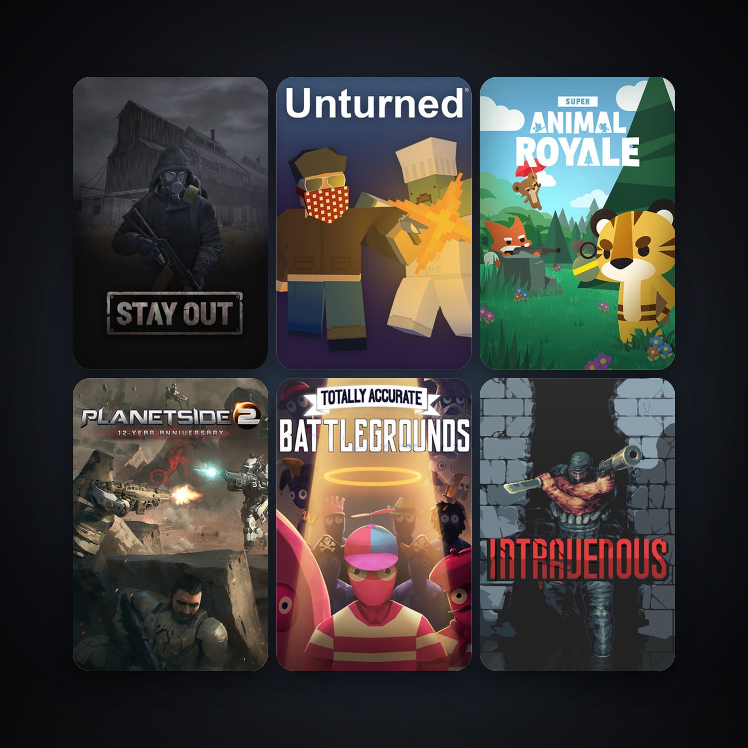 PlanetSide 2 + Unturned, 11 games, clean — HabibiAccounts