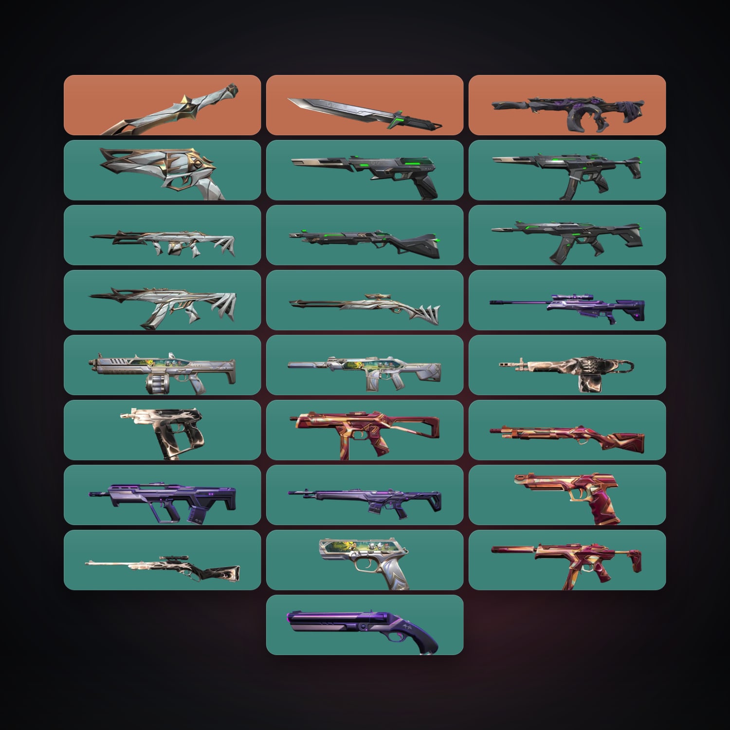 EU Gold 1 locker — 2 knives, 26 skins, lvl 52 — HabibiAccounts