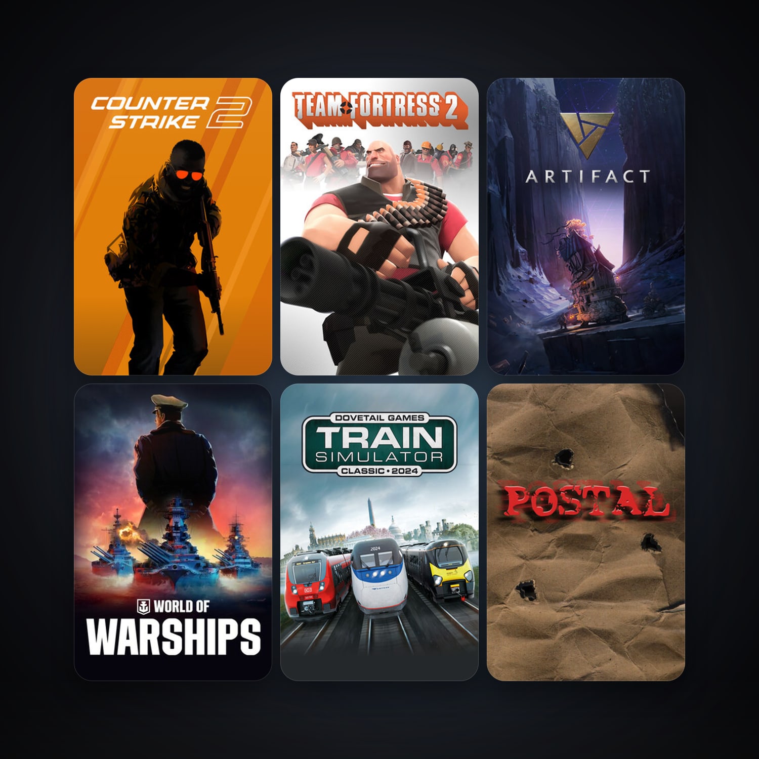 Team Fortress 2 + CS2 Prime, 23 games, clean — HabibiAccounts