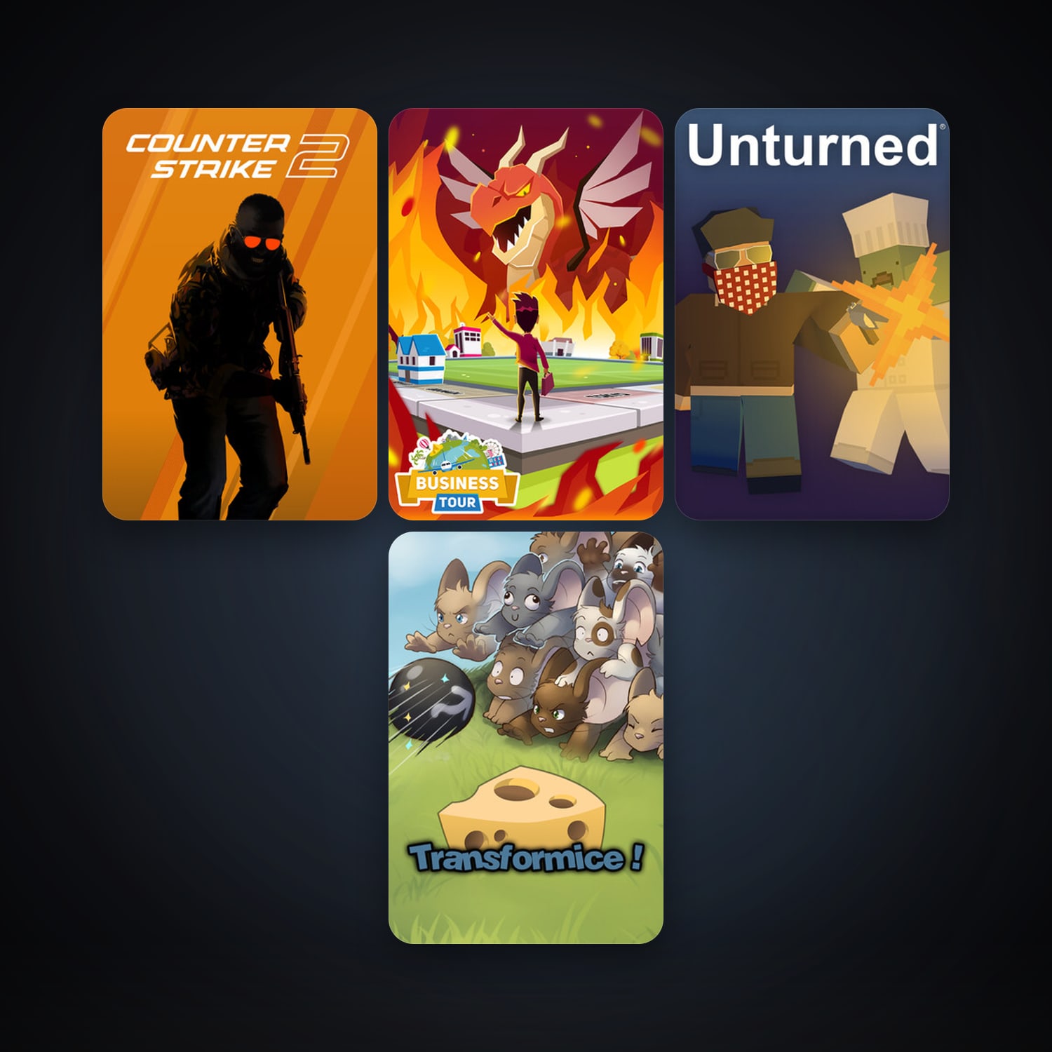 CS2 Prime + Unturned, 5 games, clean — HabibiAccounts