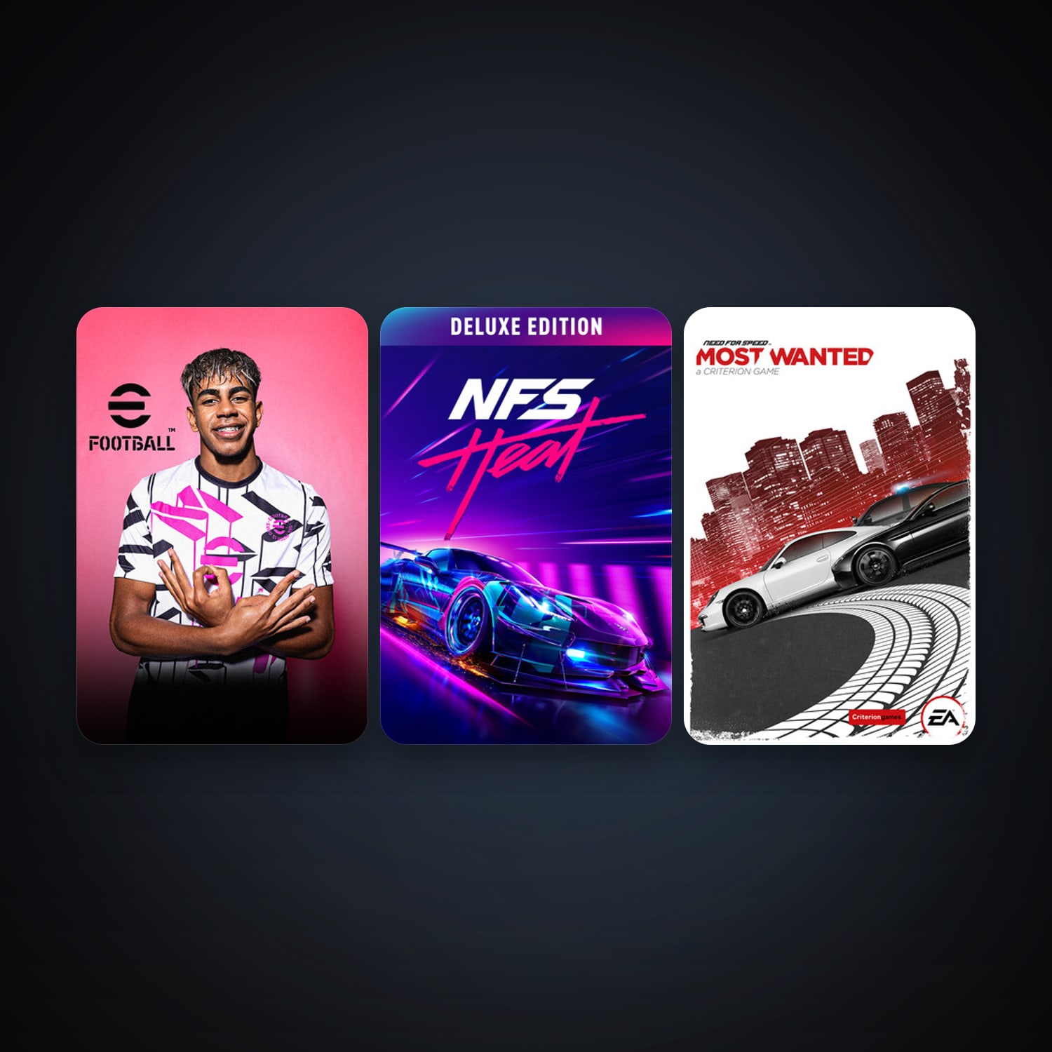 Need for Speed Heat + Need for Speed Most Wanted, 8 games, clean — HabibiAccounts