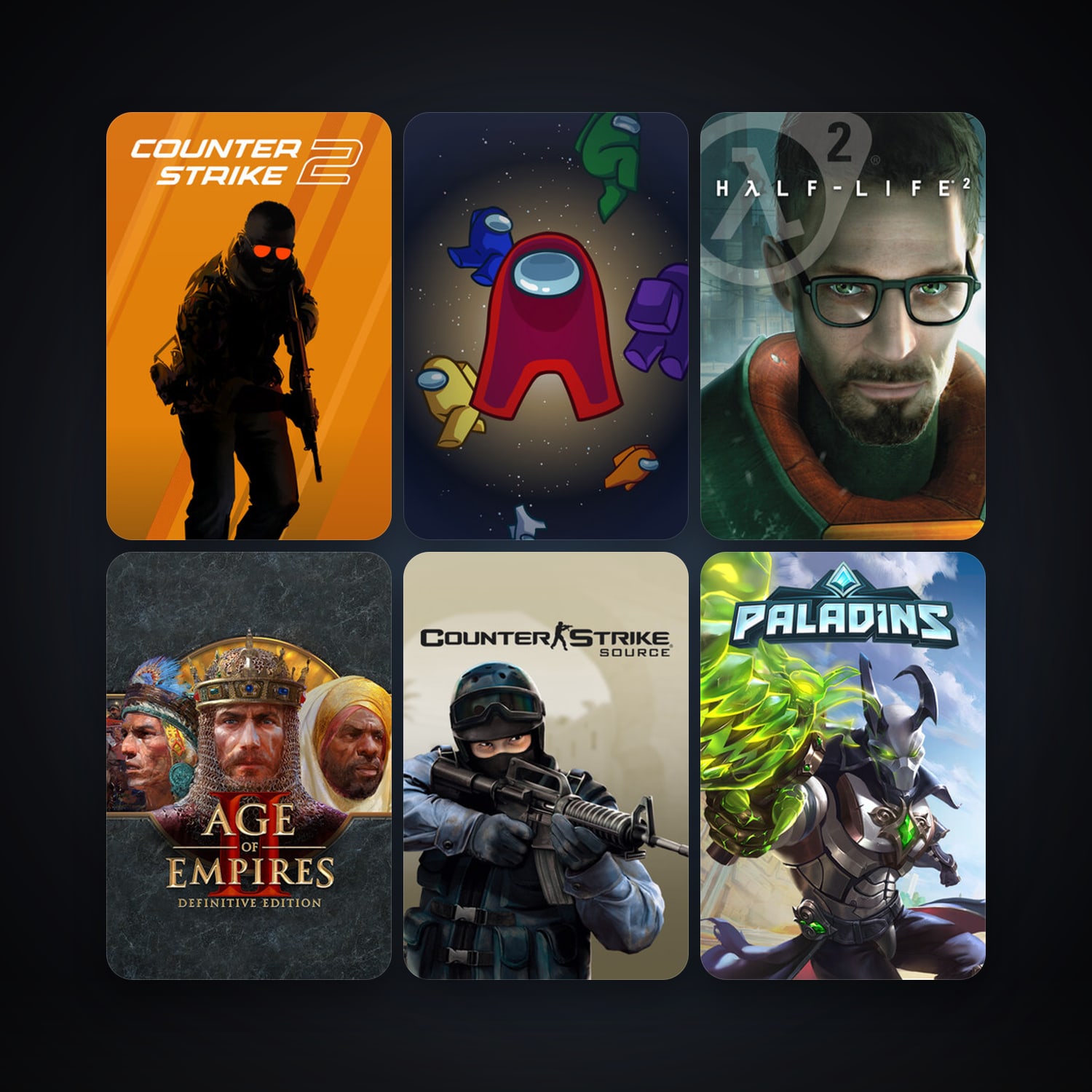 Counter-Strike + Team Fortress Classic, 27 games, clean — HabibiAccounts