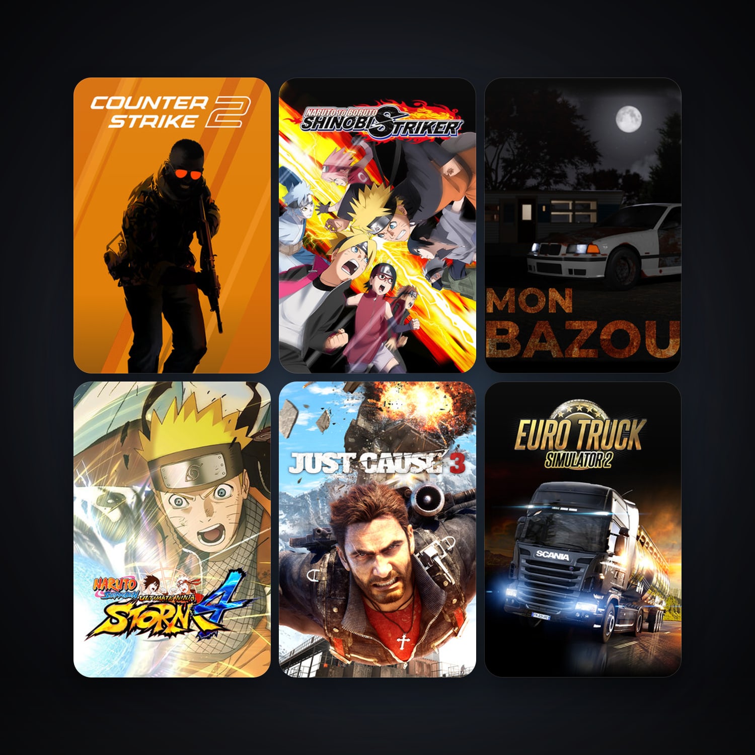 CS2 Prime + Just Cause 3, 27 games, clean — HabibiAccounts