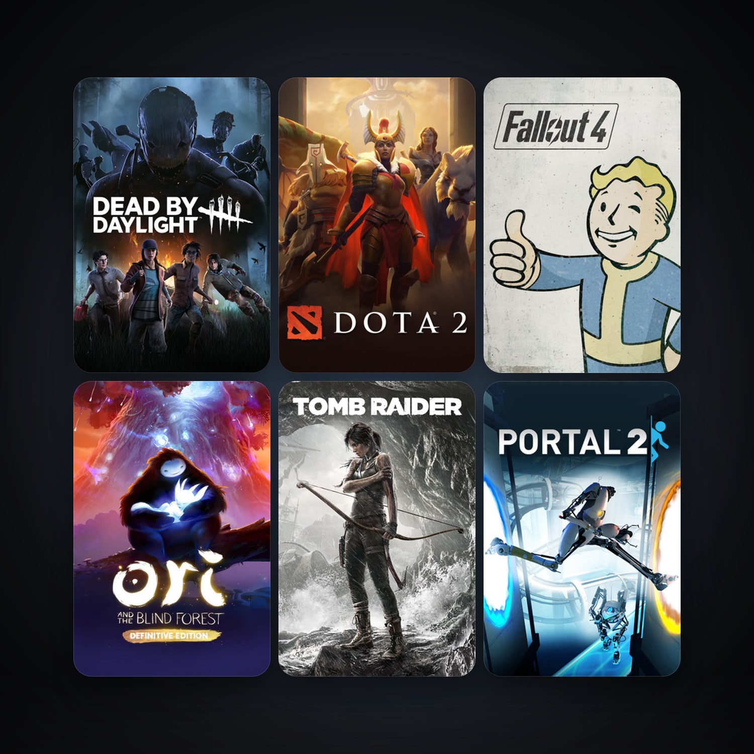 Dota 2 + Portal 2, 43 games, clean — HabibiAccounts