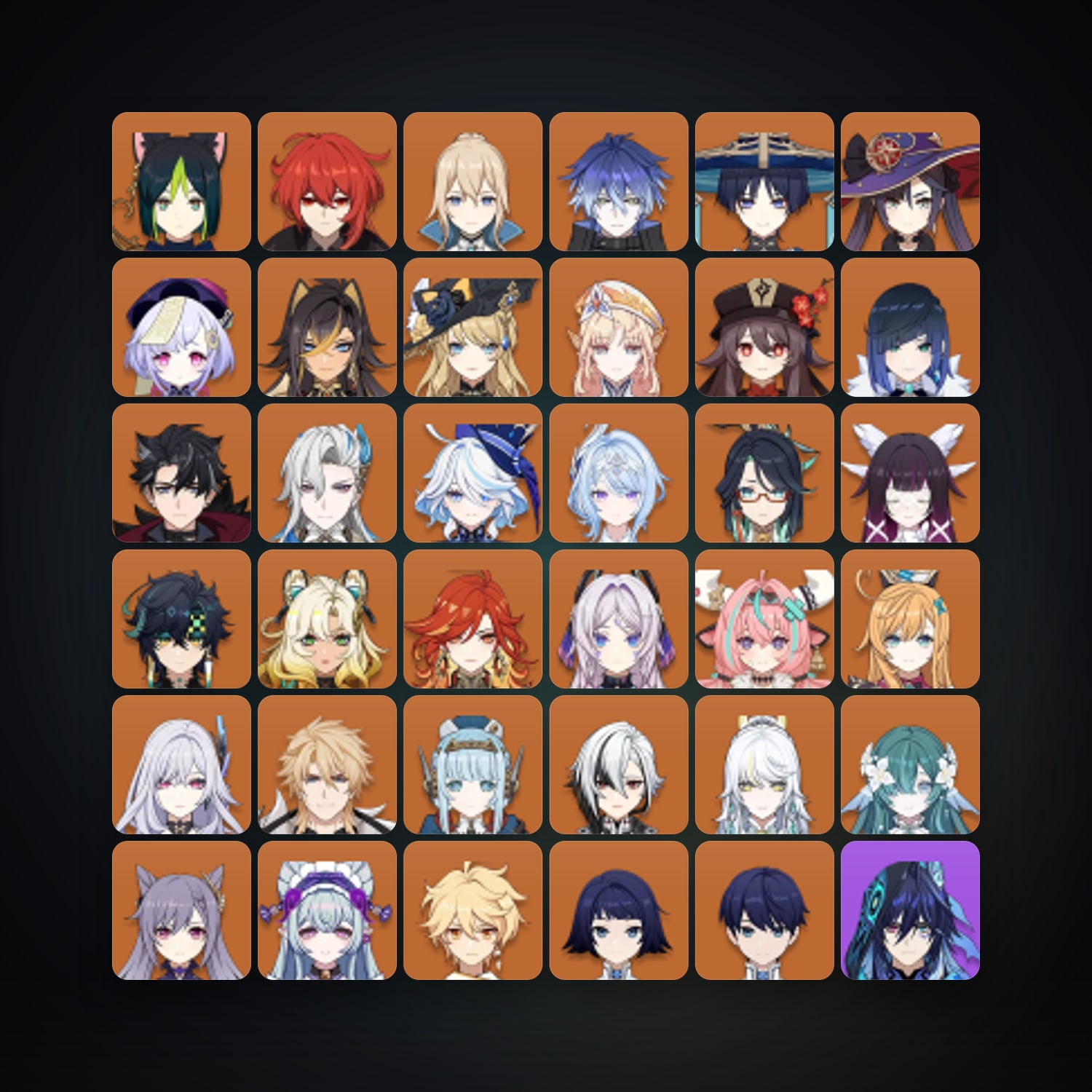 جينشن إمباكت | AR 60 | 86 شخصية | 32× 5★ — HabibiAccounts