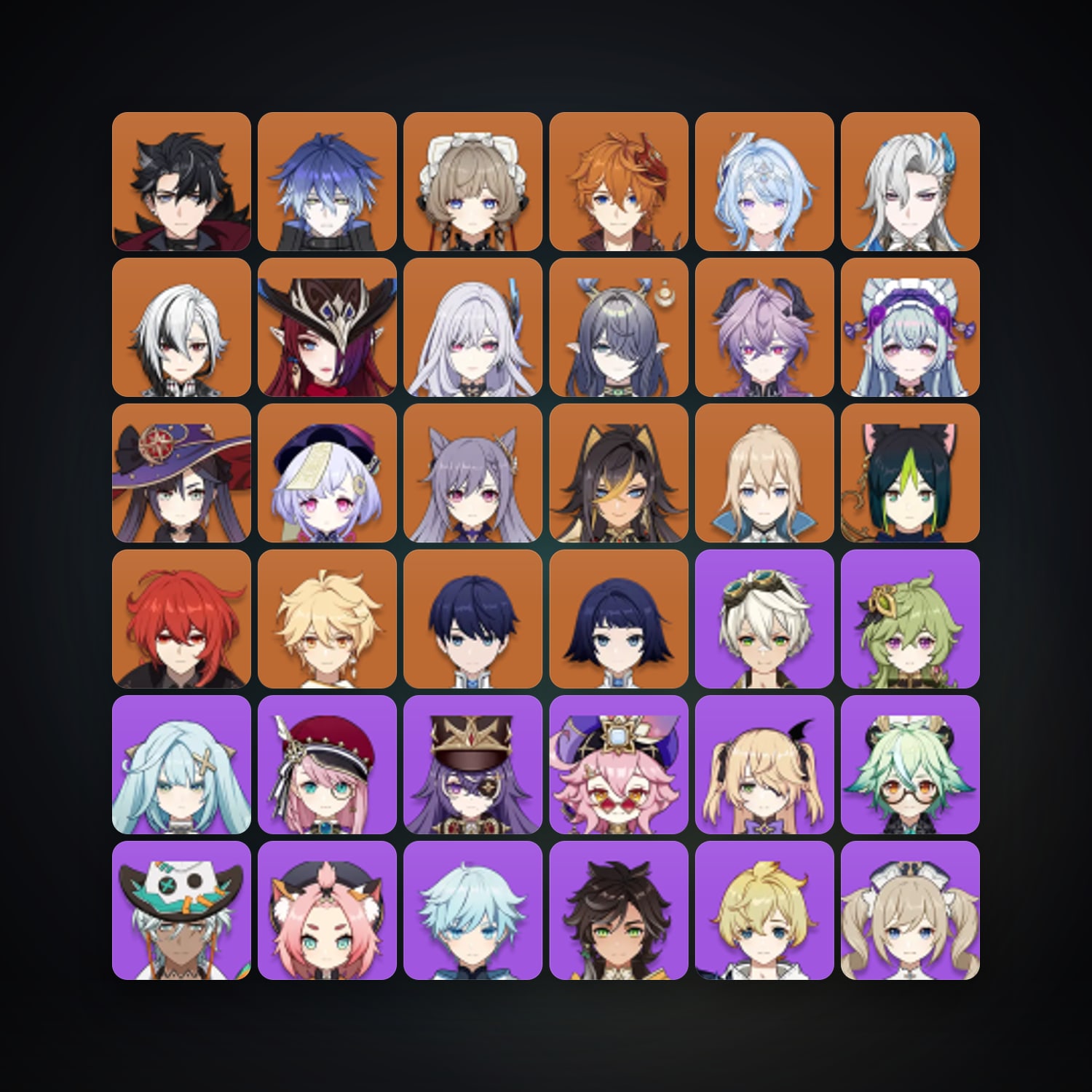 جينشن إمباكت | AR 60 | 66 شخصية | 19× 5★ — HabibiAccounts