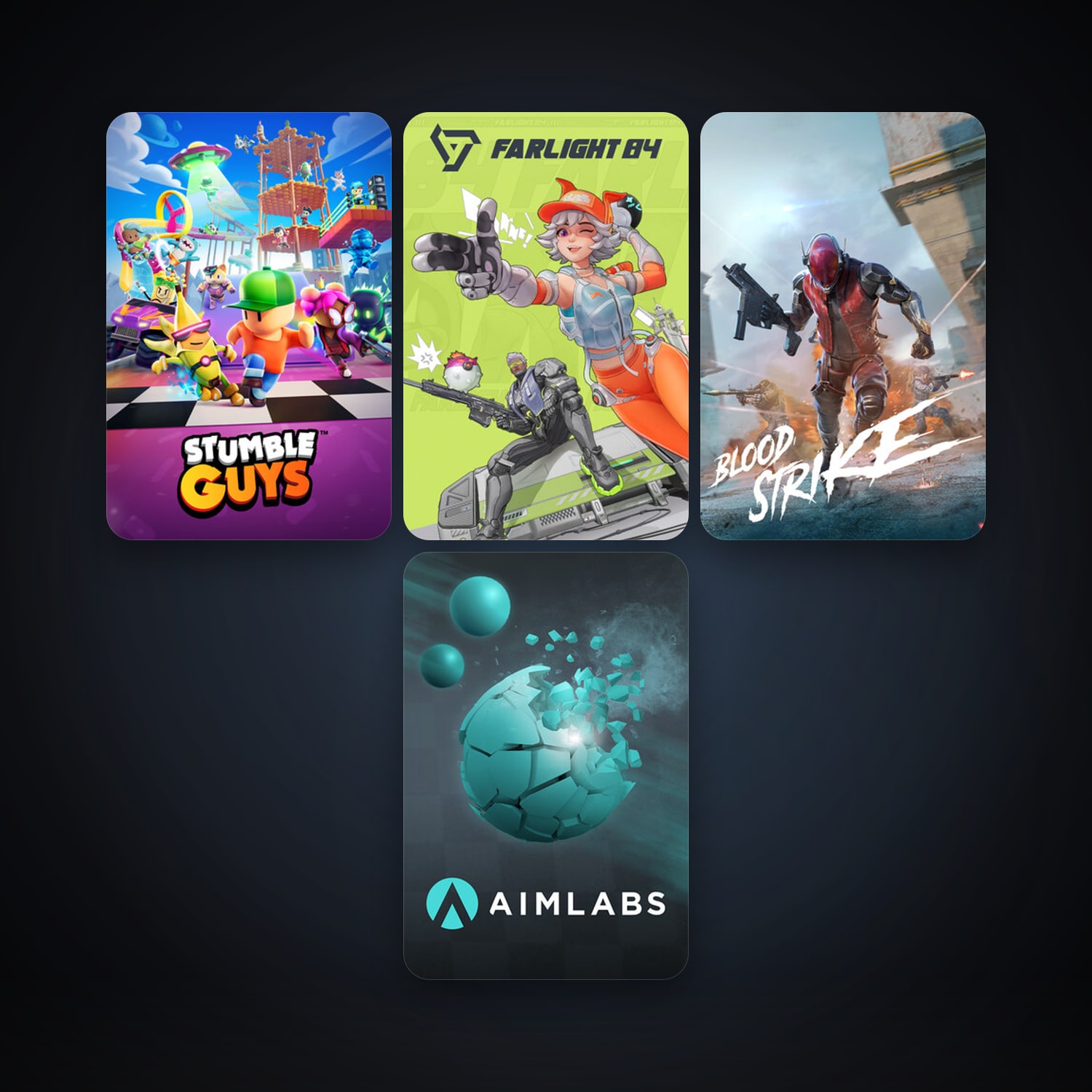 Fishing Planet + Aimlabs, 12 games, clean — HabibiAccounts