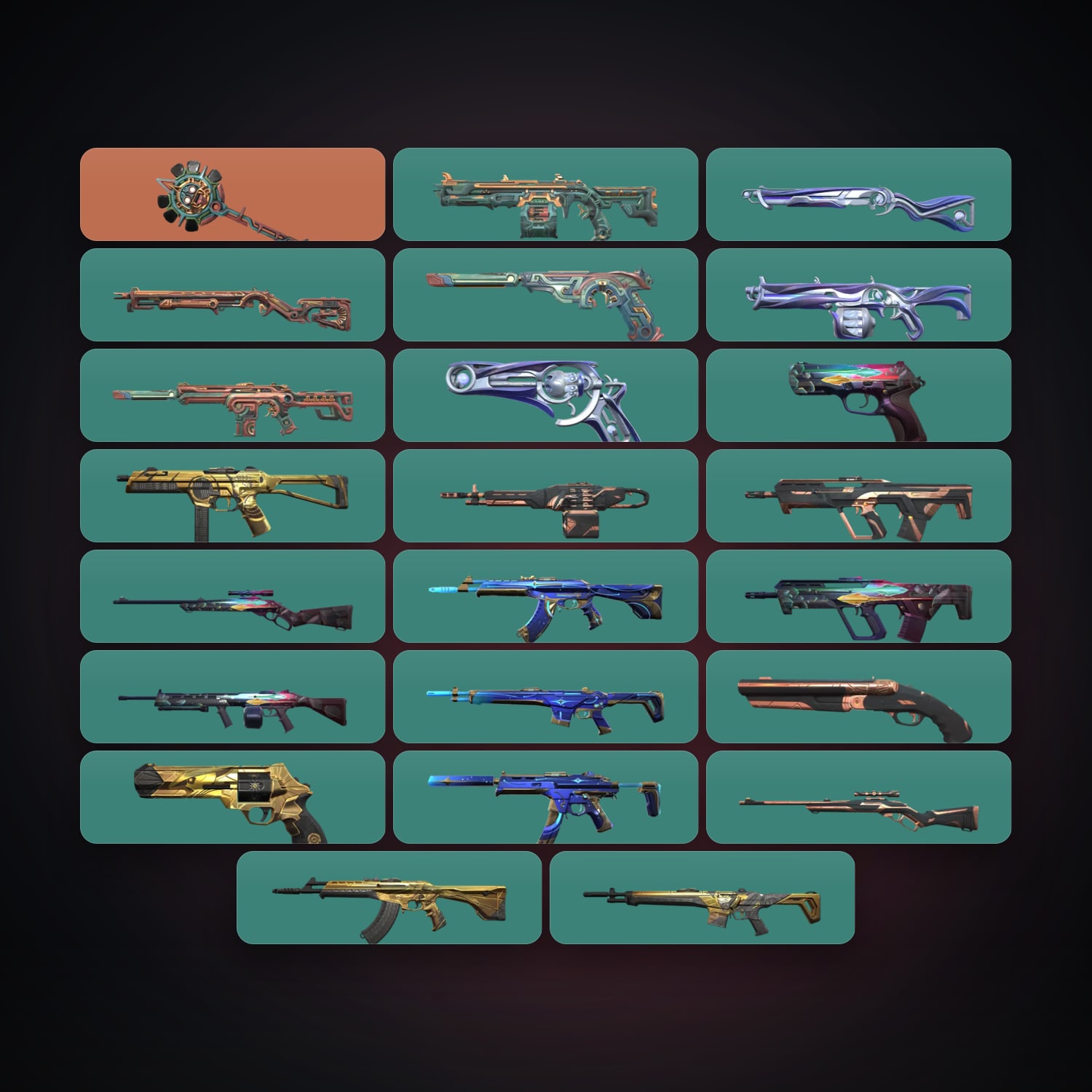LA Diamond 3 locker — 1 knives, 23 skins, lvl 59 — HabibiAccounts