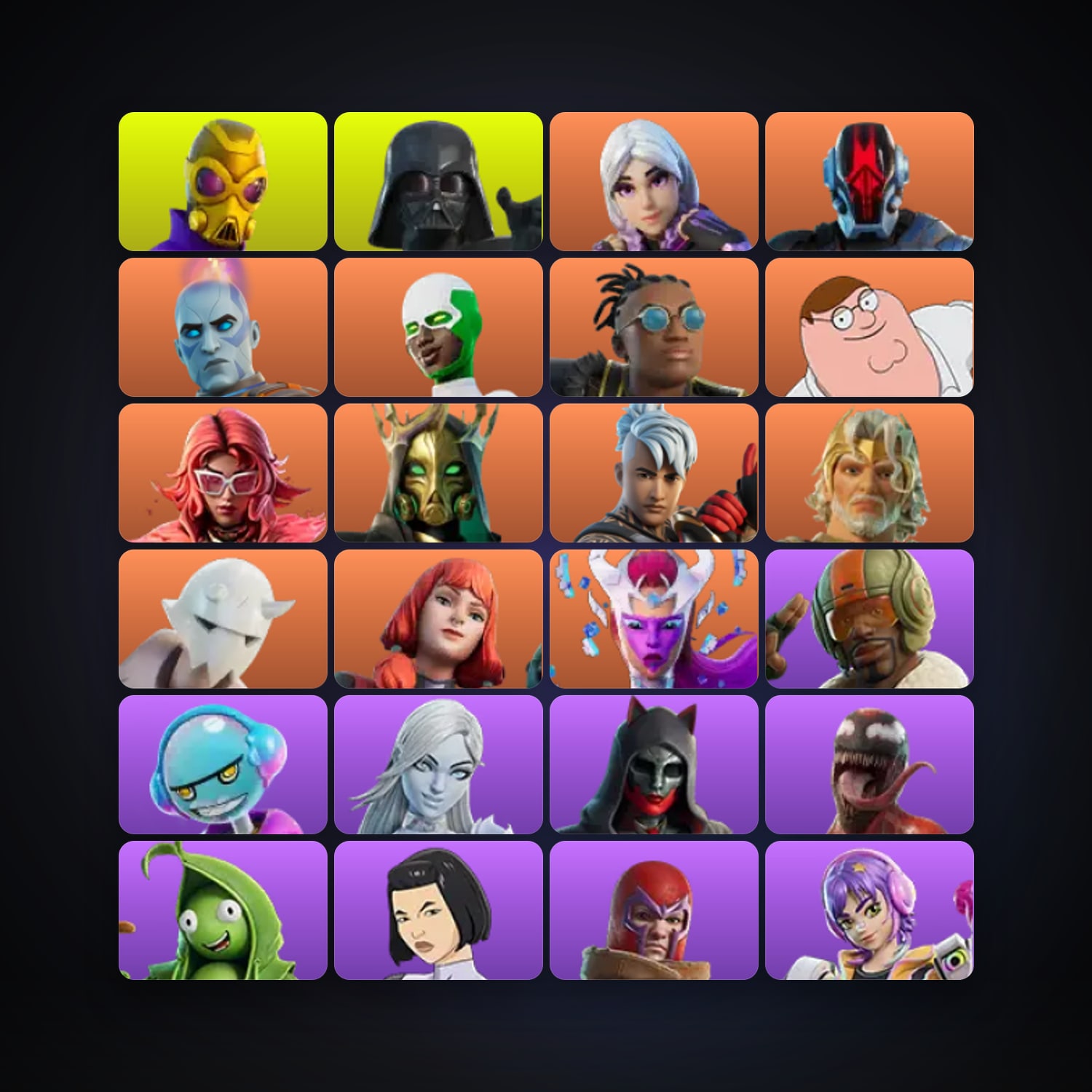 Fortnite account with Victor Elite & Darth Vader — 154 skins — 400 V-Bucks — lvl 4228 — HabibiAccounts