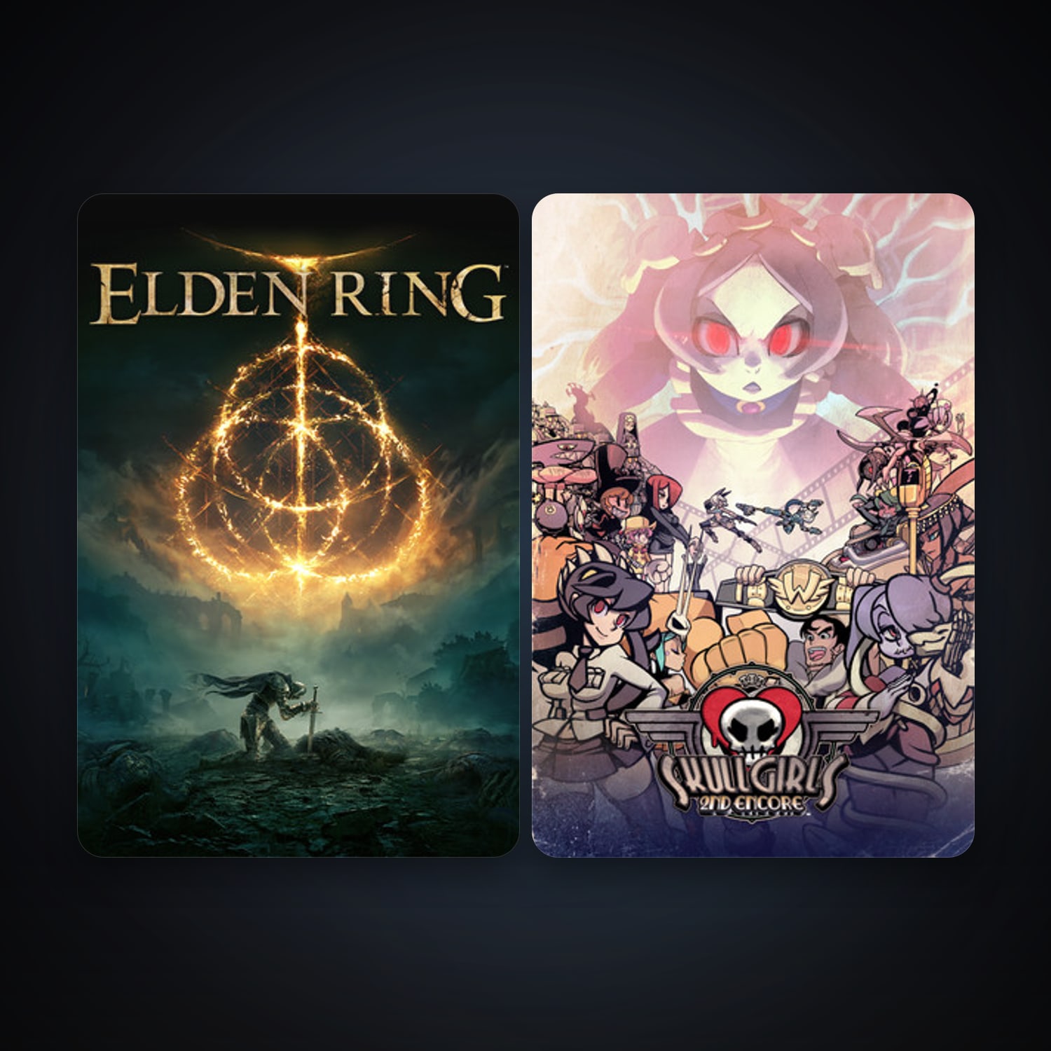 Skullgirls + ELDEN RING, 2 games, clean — HabibiAccounts