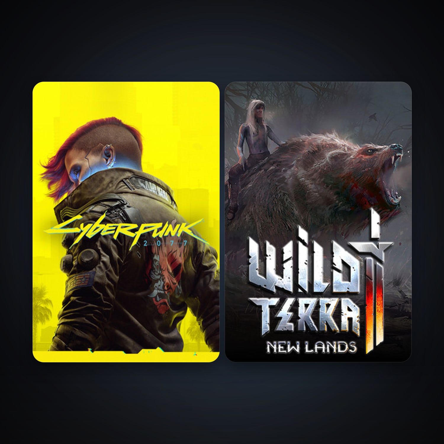 Cyberpunk 2077 + Wild Terra 2: New Lands, 7 games, clean — HabibiAccounts