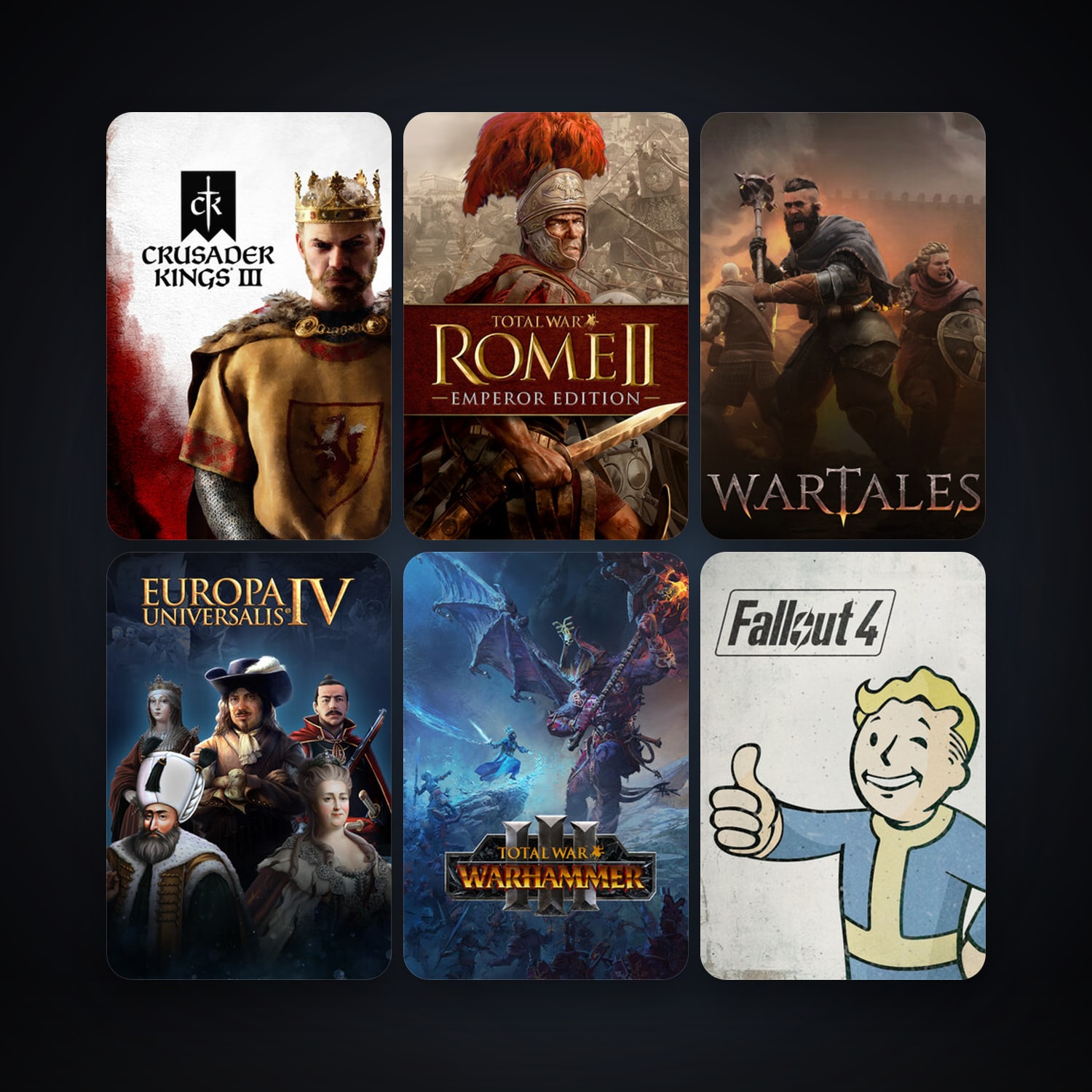 Medieval II: Total War + Free CS2 (No Prime), 107 games, Steam 11, clean — HabibiAccounts