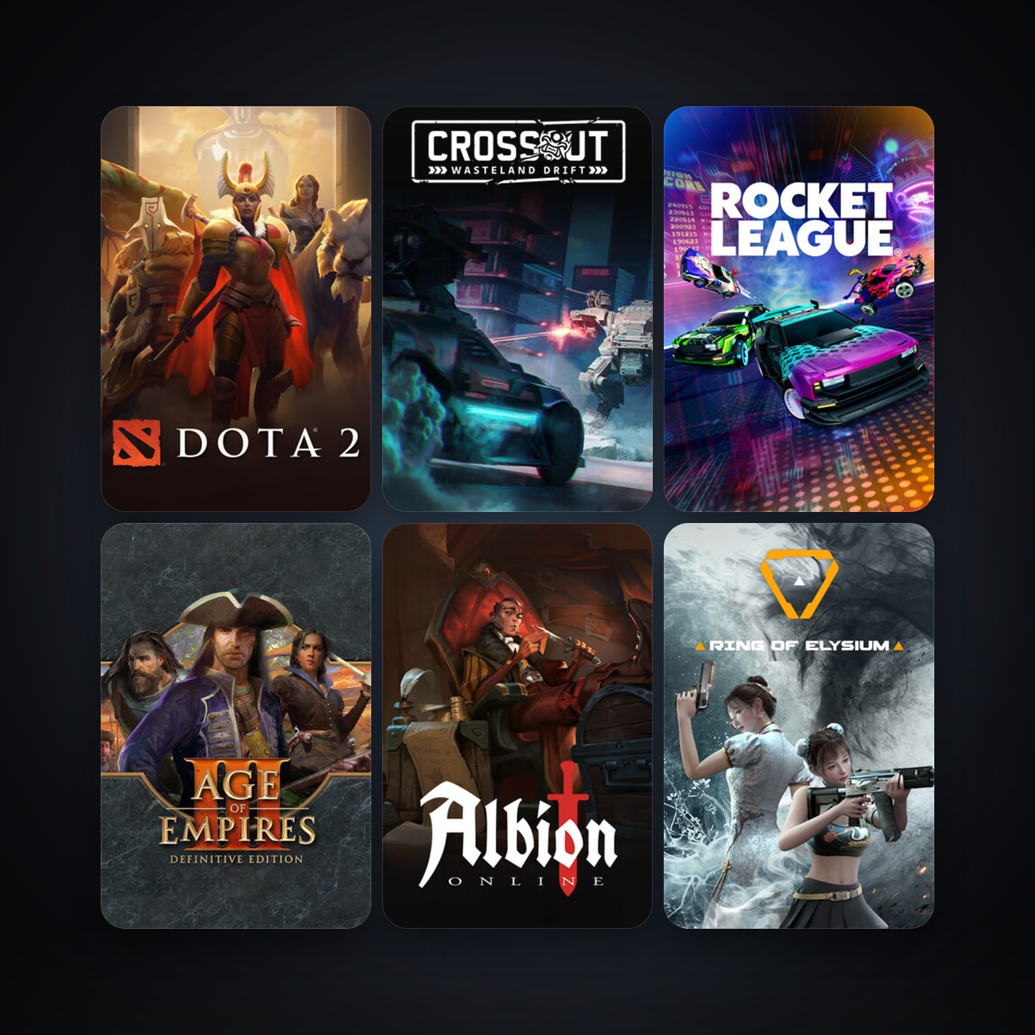 Dota 2 + Stronghold Kingdoms, 50 games, clean — HabibiAccounts