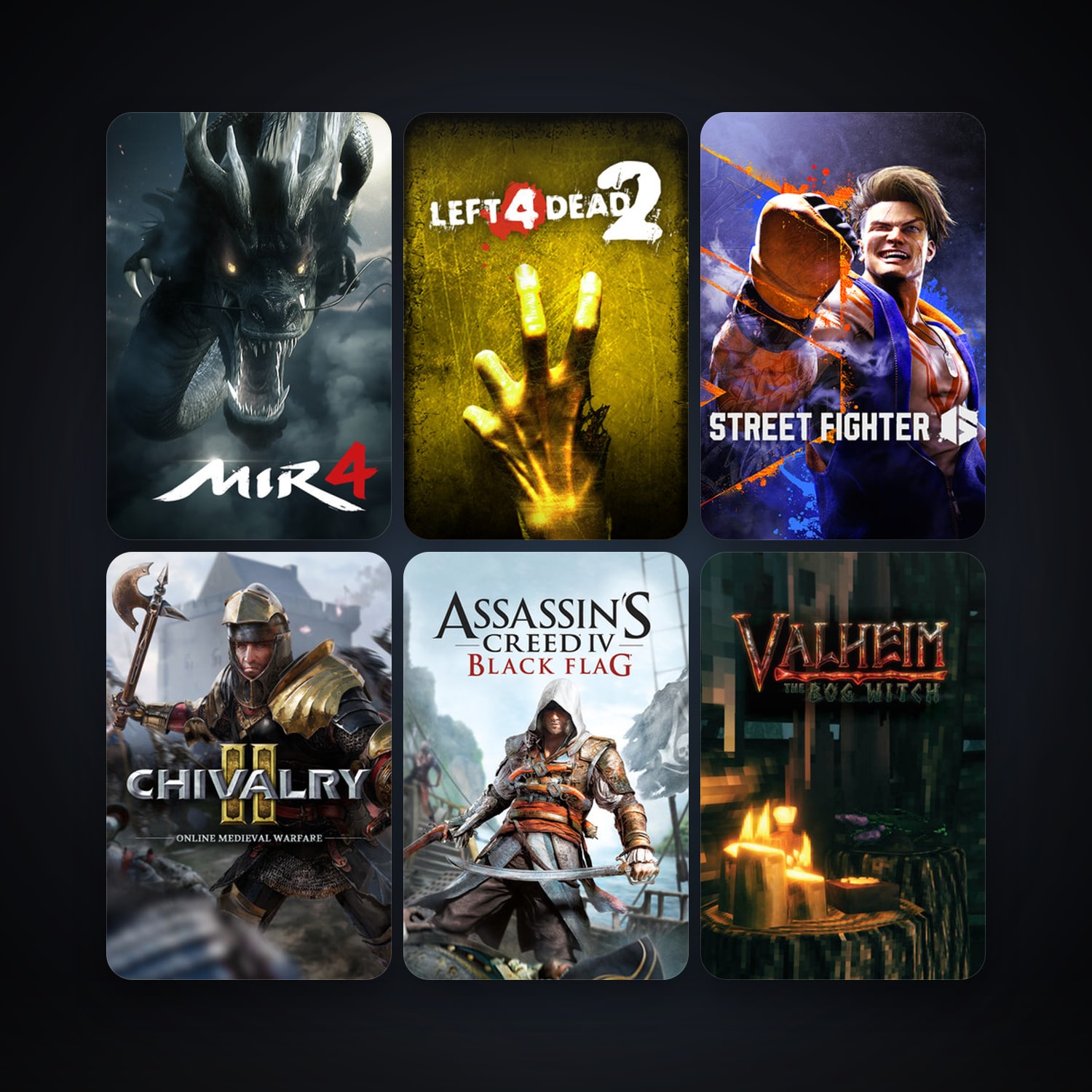 Left 4 Dead 2 + Assassin’s Creed IV Black Flag, 47 games, clean — HabibiAccounts