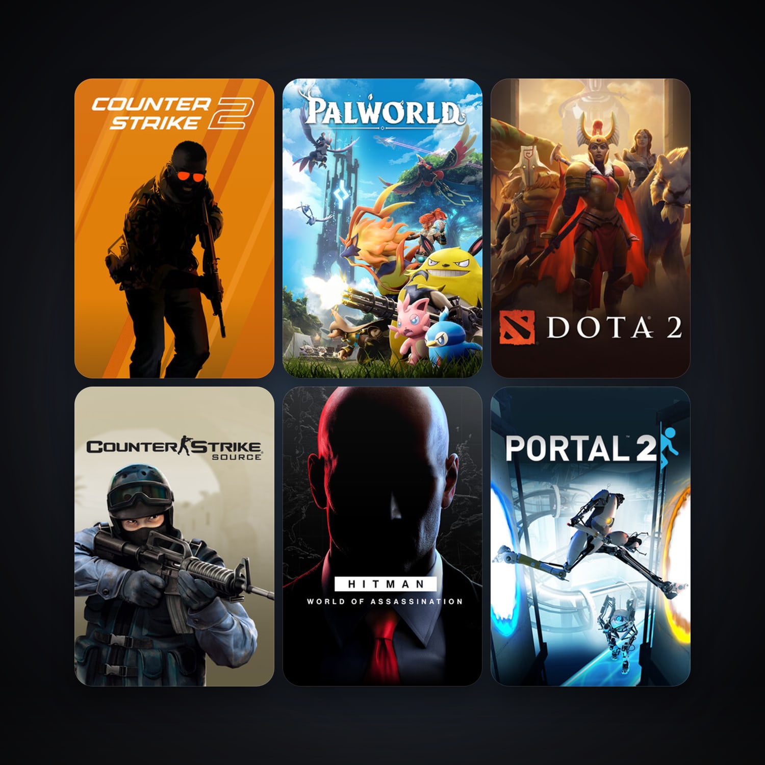 Counter-Strike: Source + Dota 2, 36 games, Steam 10, clean — HabibiAccounts