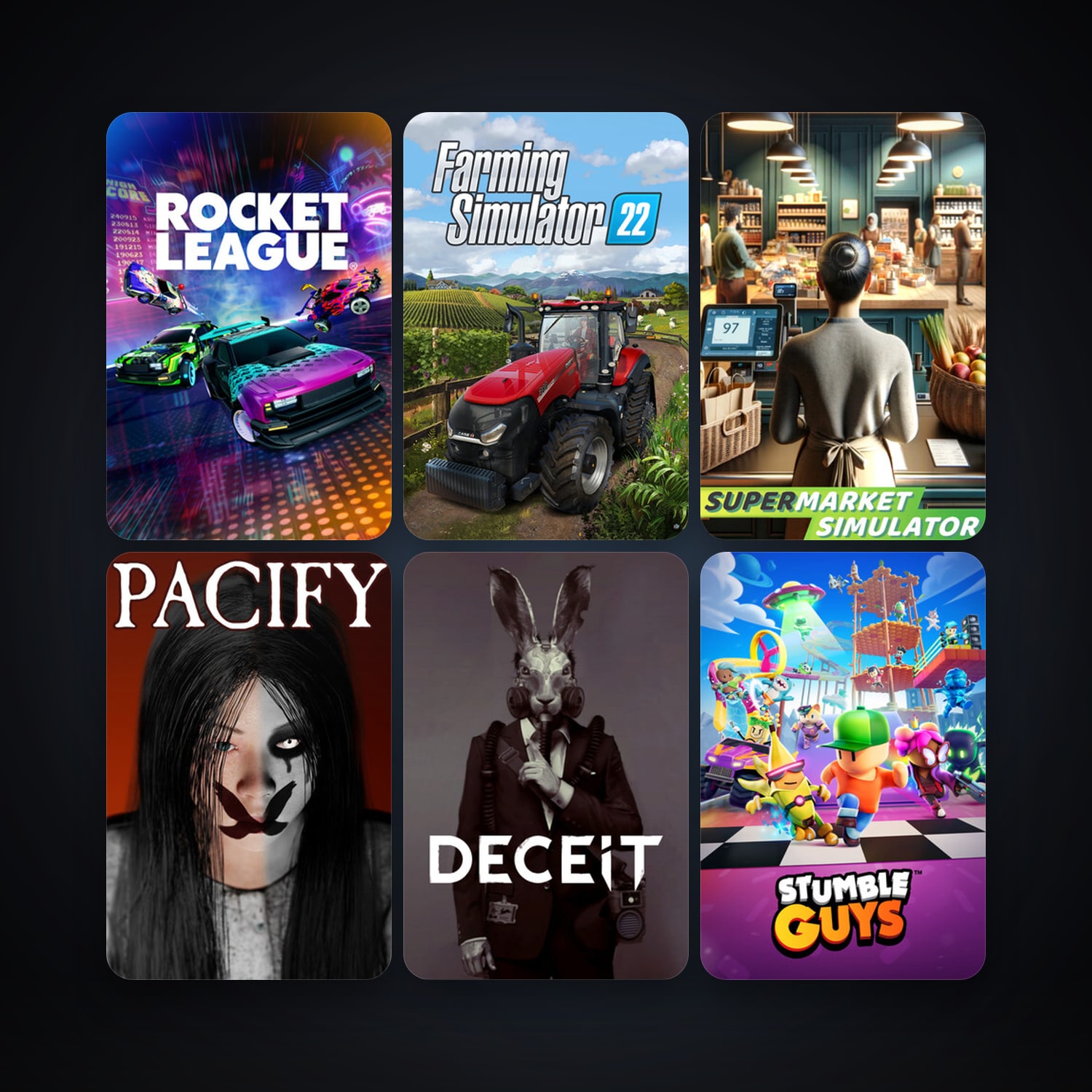 Free CS2 (No Prime) + Rocket League, 15 games, clean — HabibiAccounts