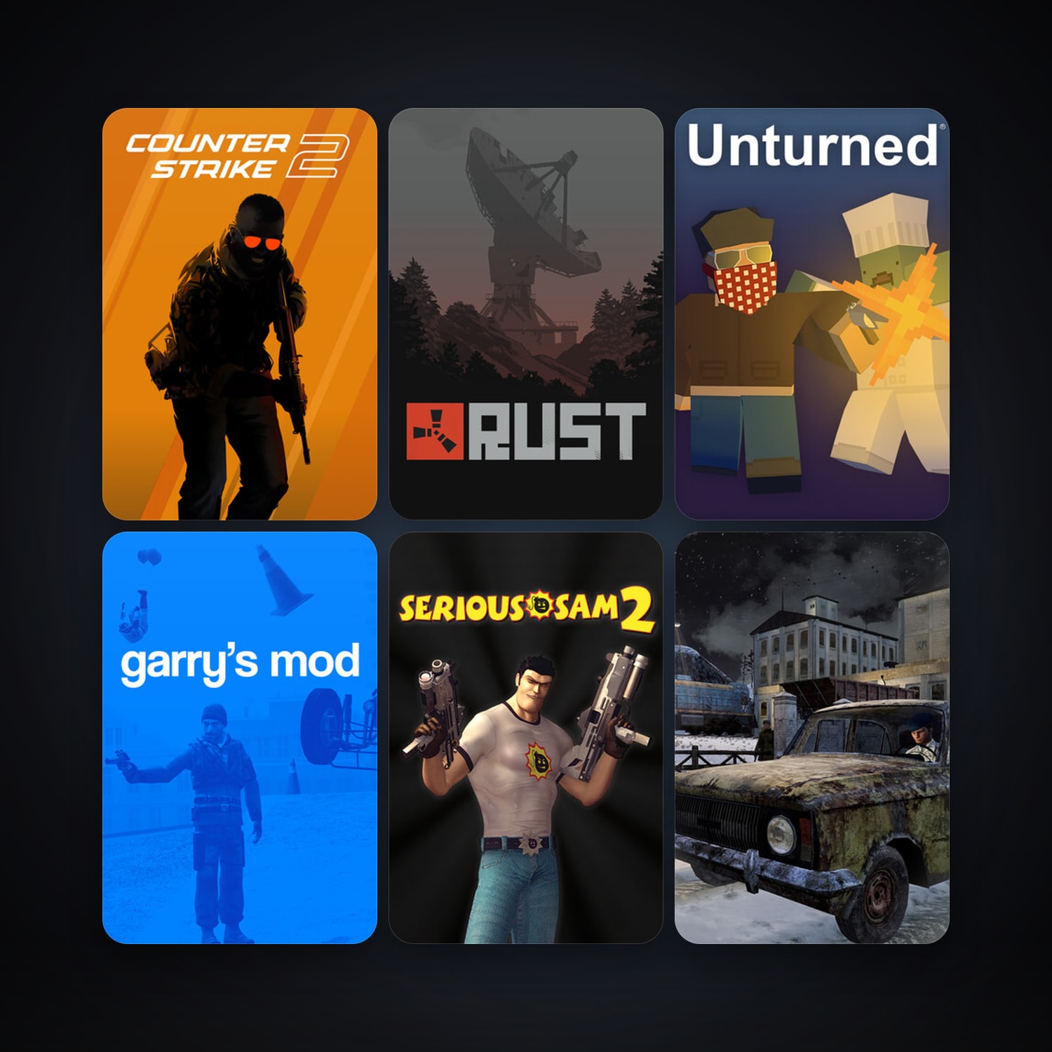 CS2 Prime + Garry's Mod, 22 games, clean — HabibiAccounts
