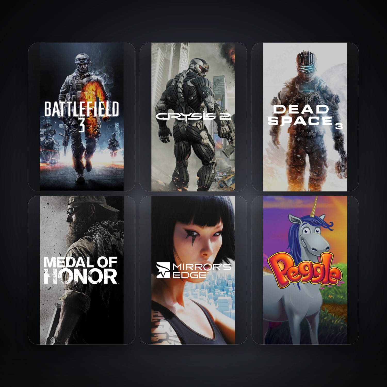 EA account — Battlefield 3 + Crysis 2 — FI — 13 games — HabibiAccounts