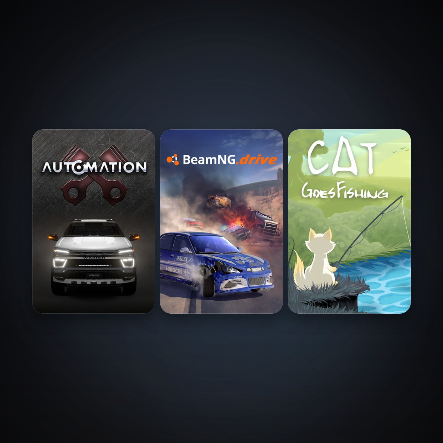 BeamNG.drive + Automation - The Car Company Tycoon Game, 3 games, clean — HabibiAccounts