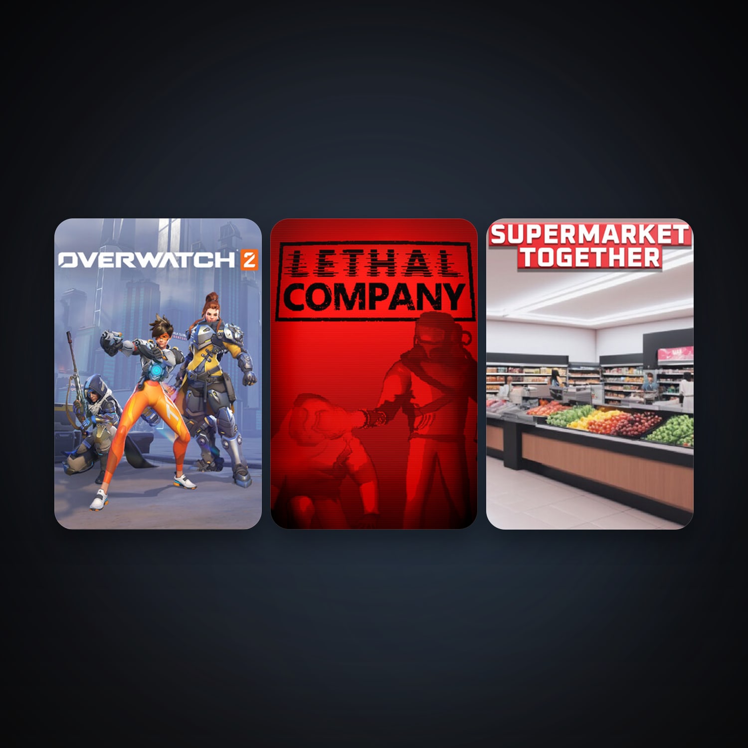Lethal Company + Overwatch 2, 6 games, clean — HabibiAccounts
