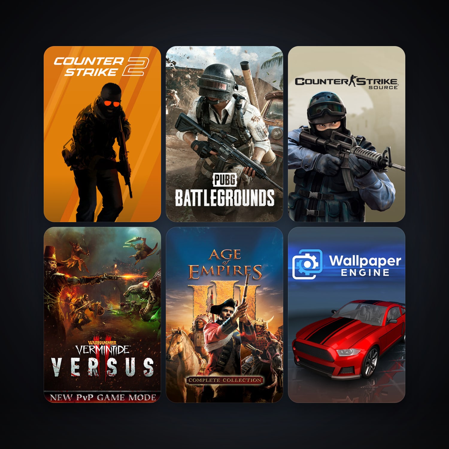 Counter-Strike: Source + CS2 Prime, 7 games, clean — HabibiAccounts