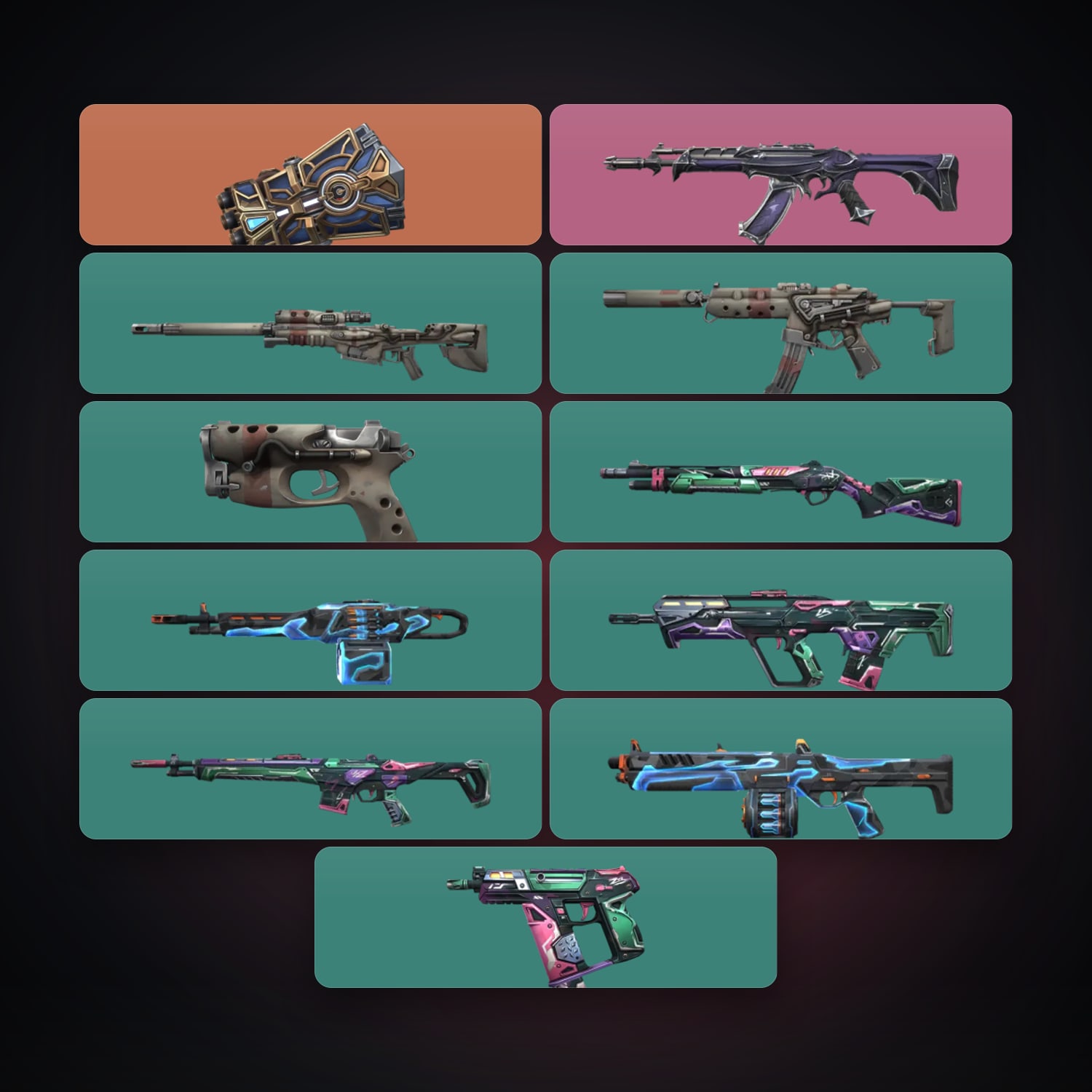 EU locker — 1 knives, 11 skins, lvl 36 — HabibiAccounts