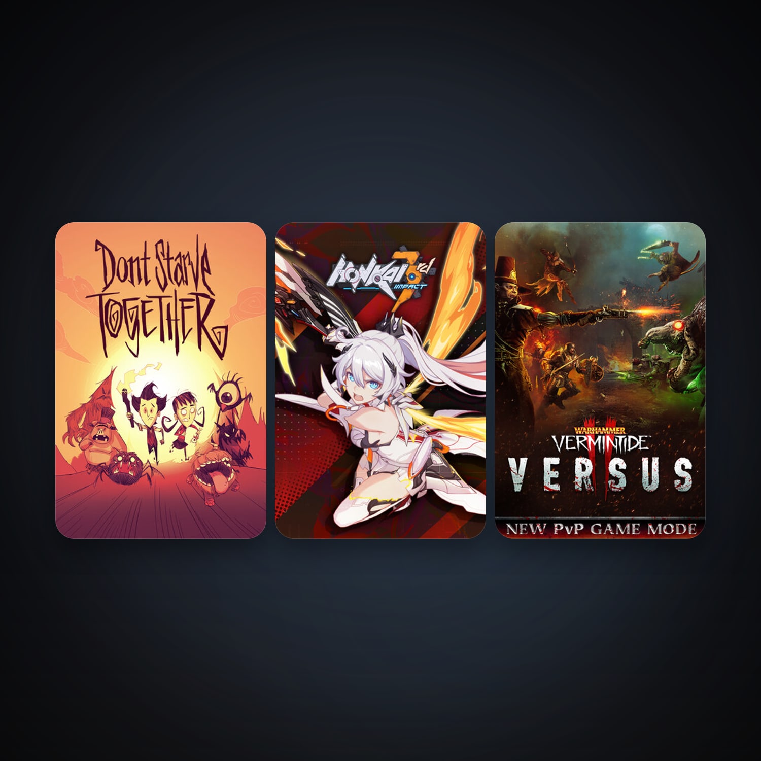 Don't Starve Together + Warhammer: Vermintide 2, 6 games, clean — HabibiAccounts