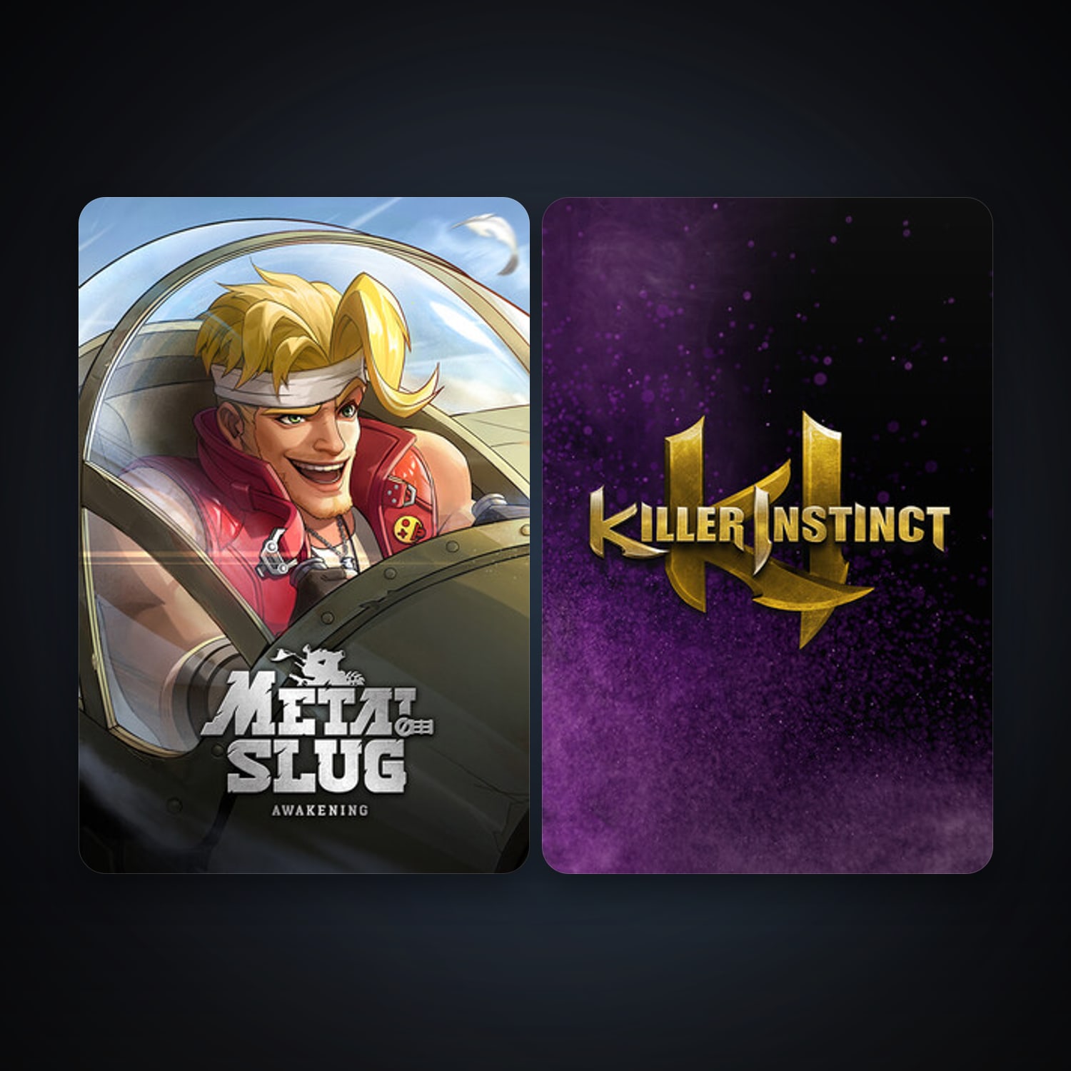 Killer Instinct + Metal Slug: Awakening, 3 games, clean — HabibiAccounts